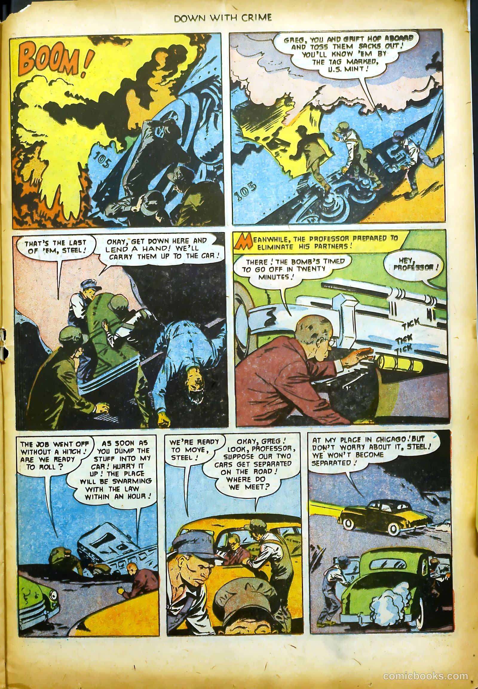 Down with Crime #1 — page 23 of 36