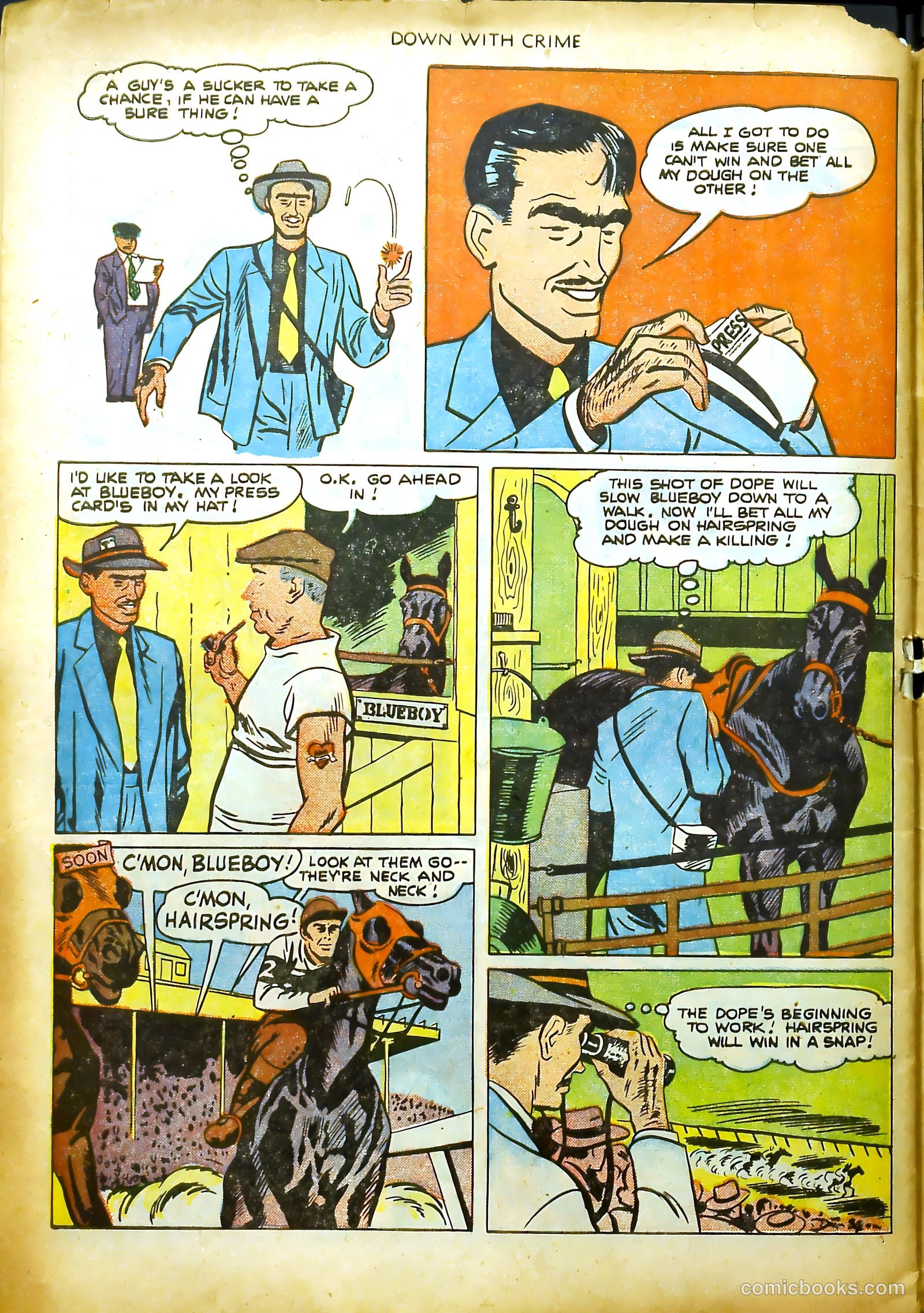 Down with Crime #1 — page 32 of 36