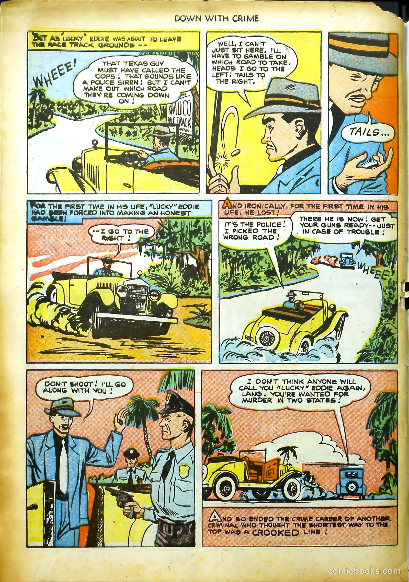 Down with Crime #1 — page 34 of 36