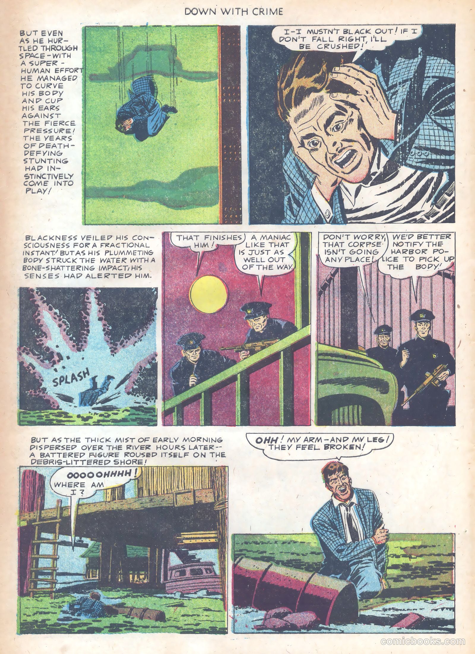 Down with Crime #1 — page 8 of 36