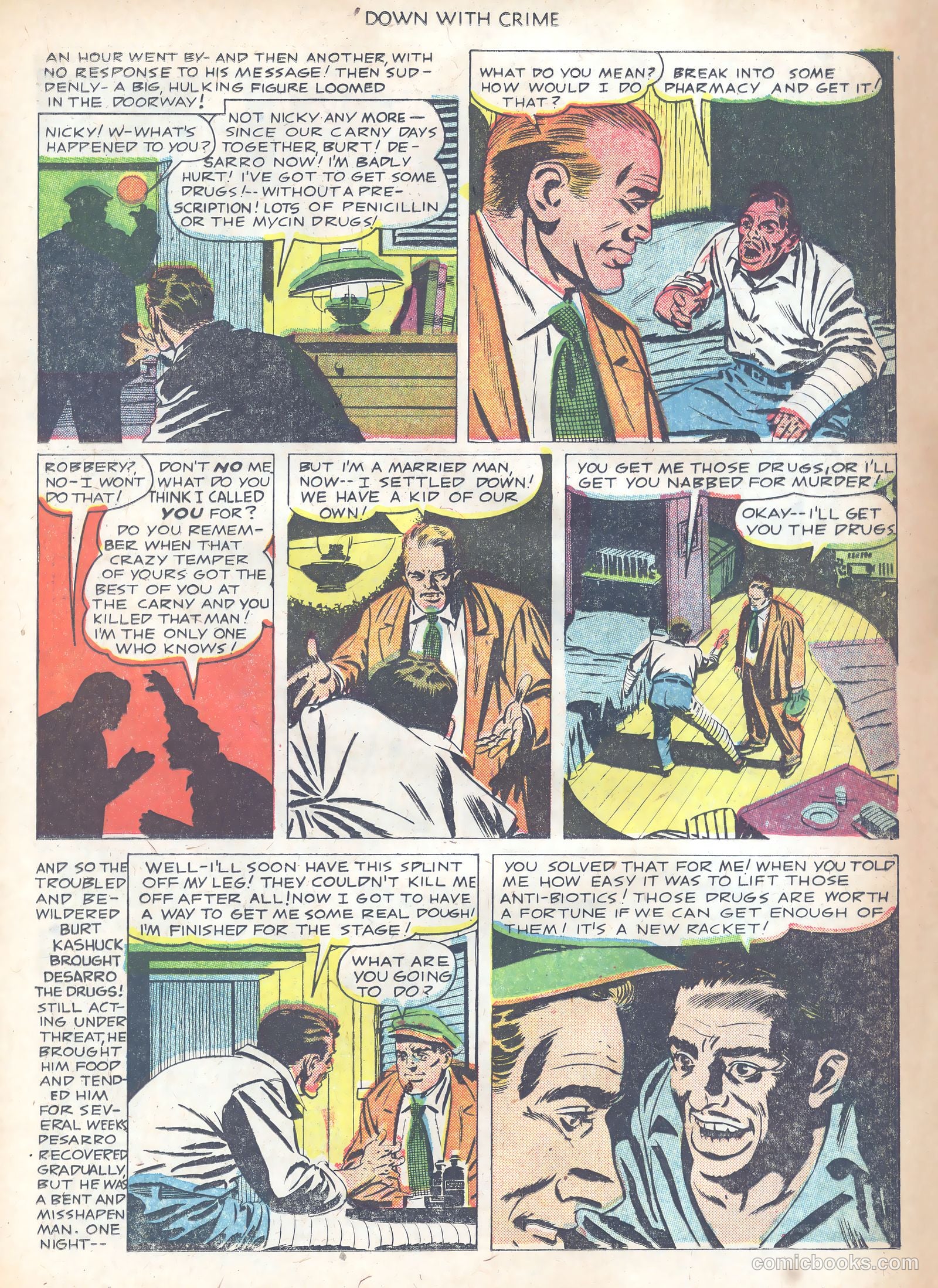 Down with Crime #1 — page 11 of 36
