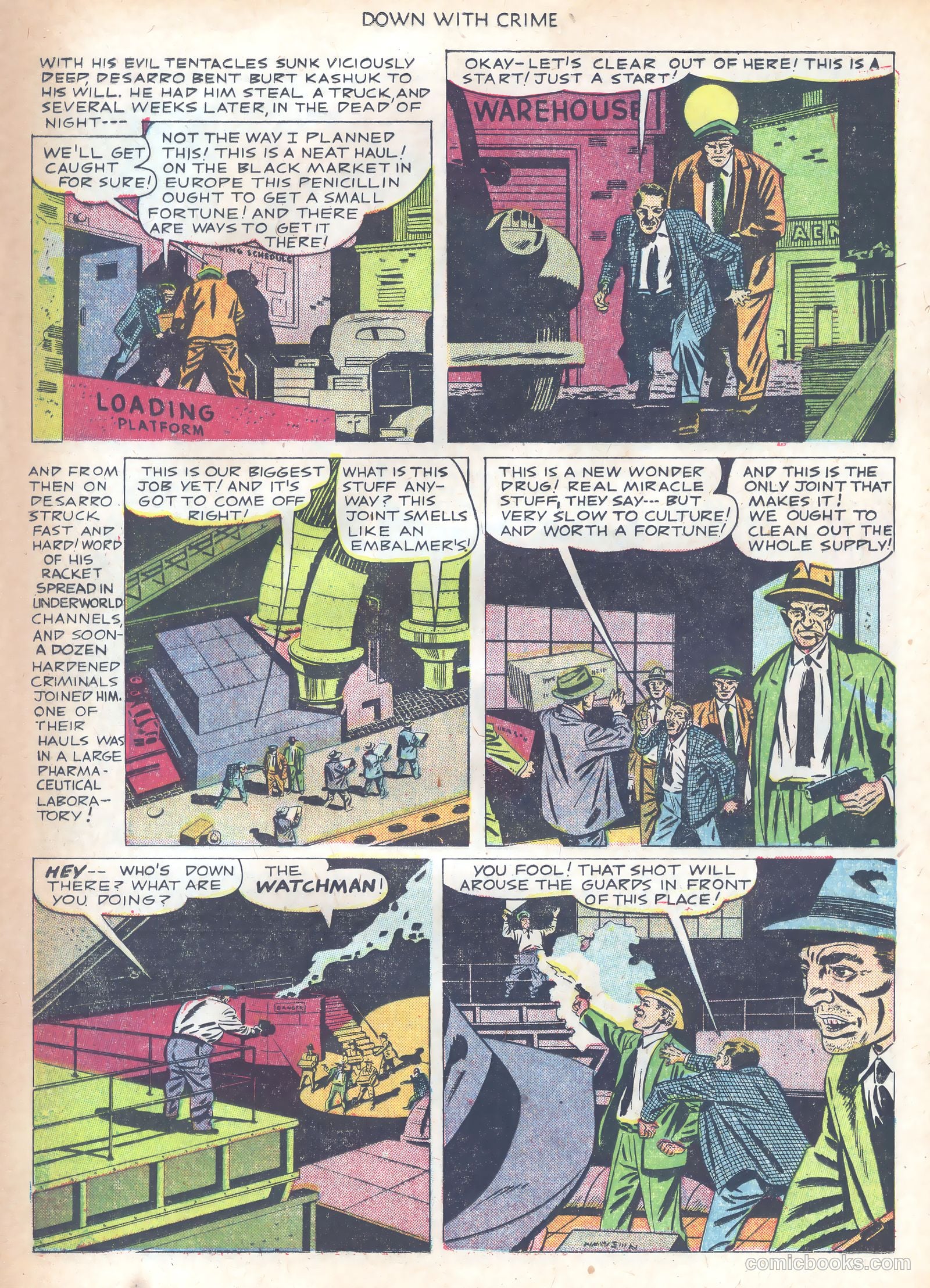 Down with Crime #1 — page 12 of 36
