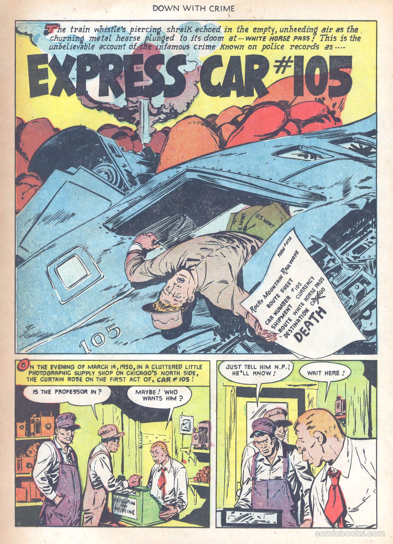 Down with Crime #1 — page 16 of 36