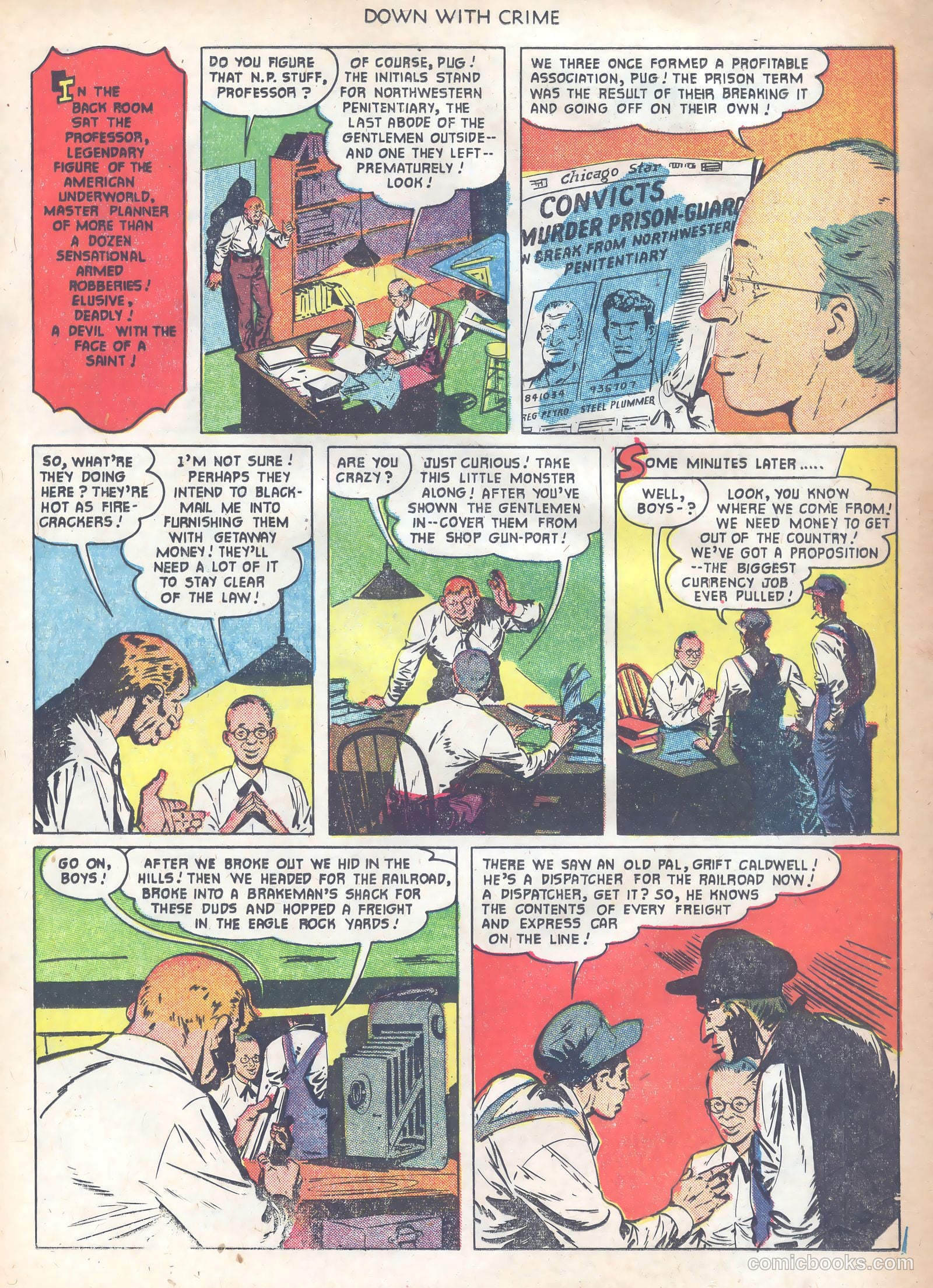 Down with Crime #1 — page 17 of 36