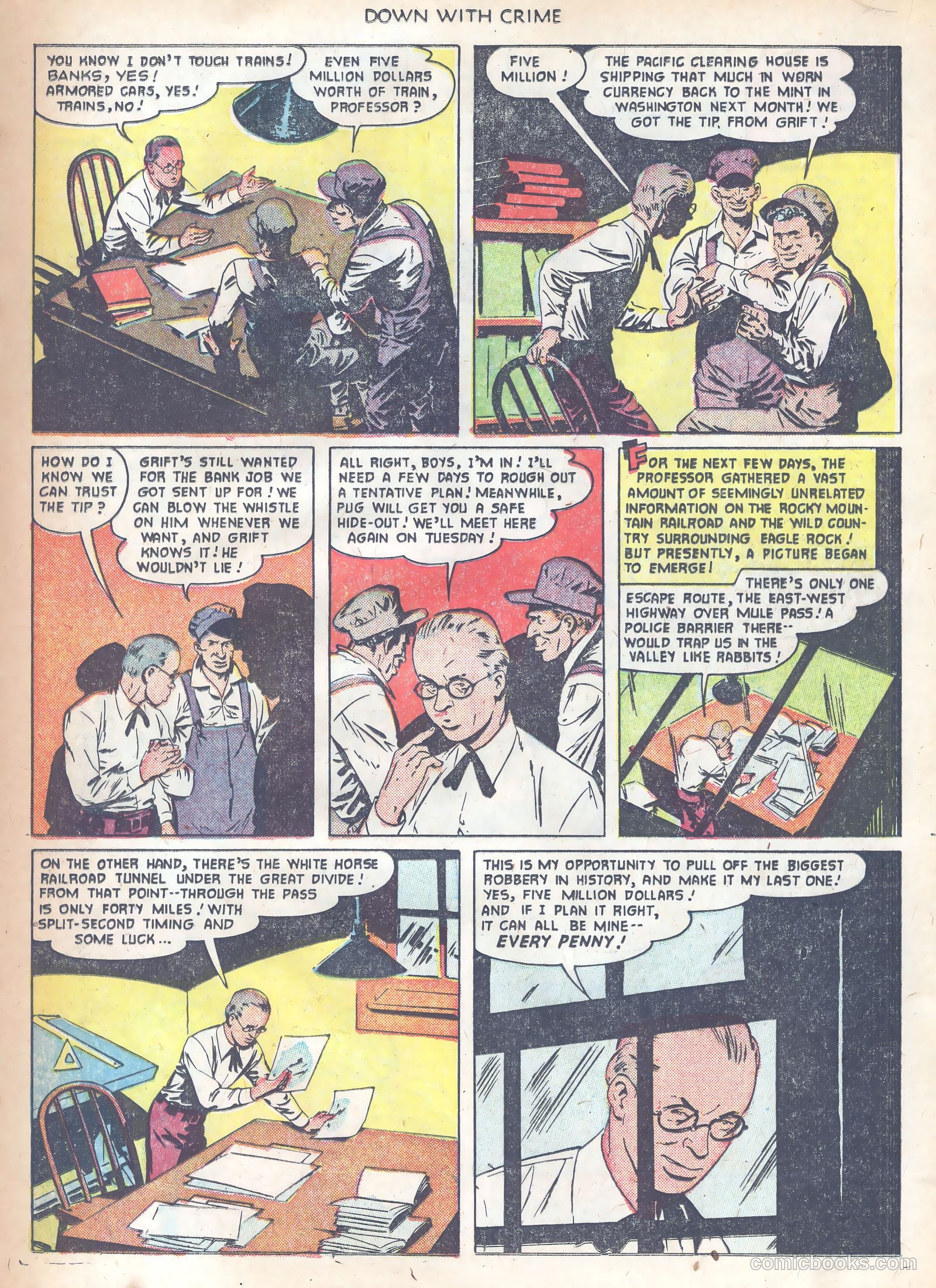 Down with Crime #1 — page 18 of 36