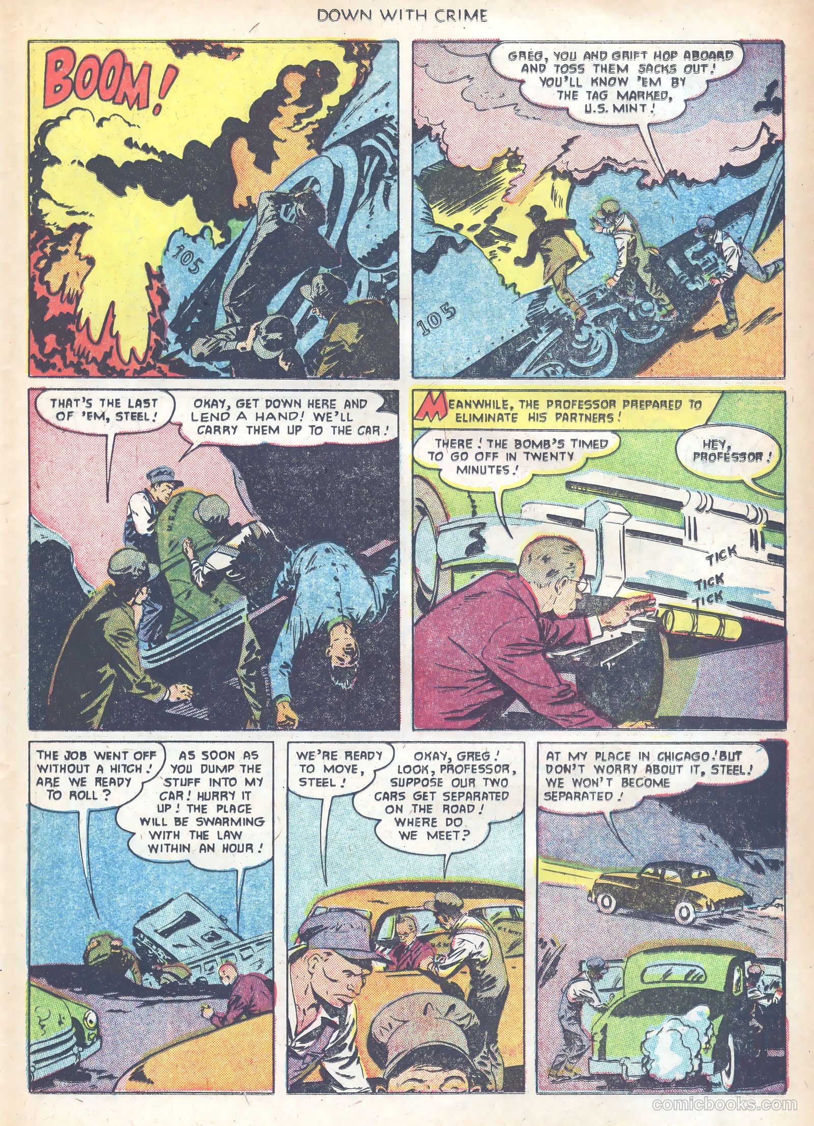 Down with Crime #1 — page 23 of 36