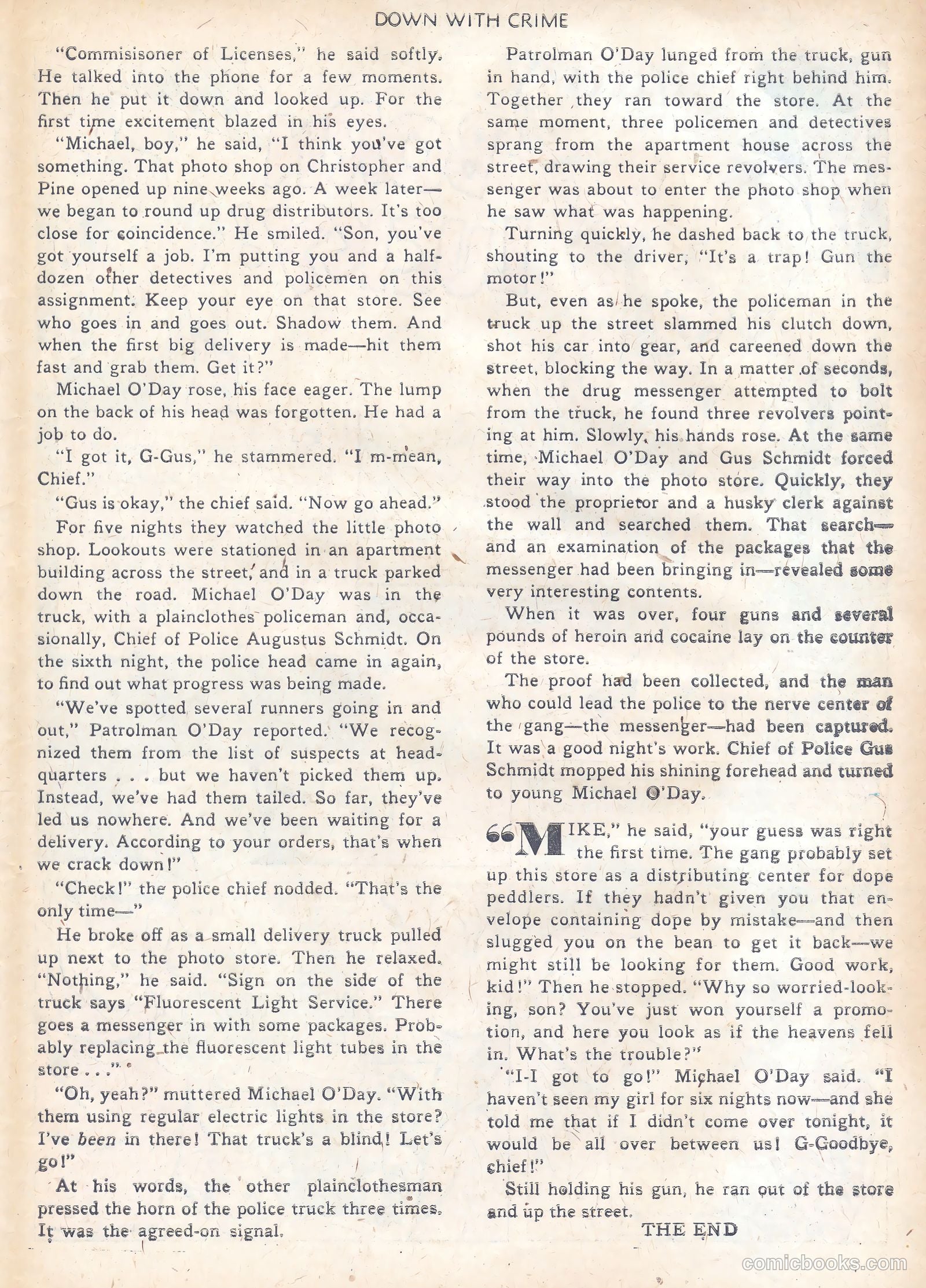 Down with Crime #1 — page 27 of 36