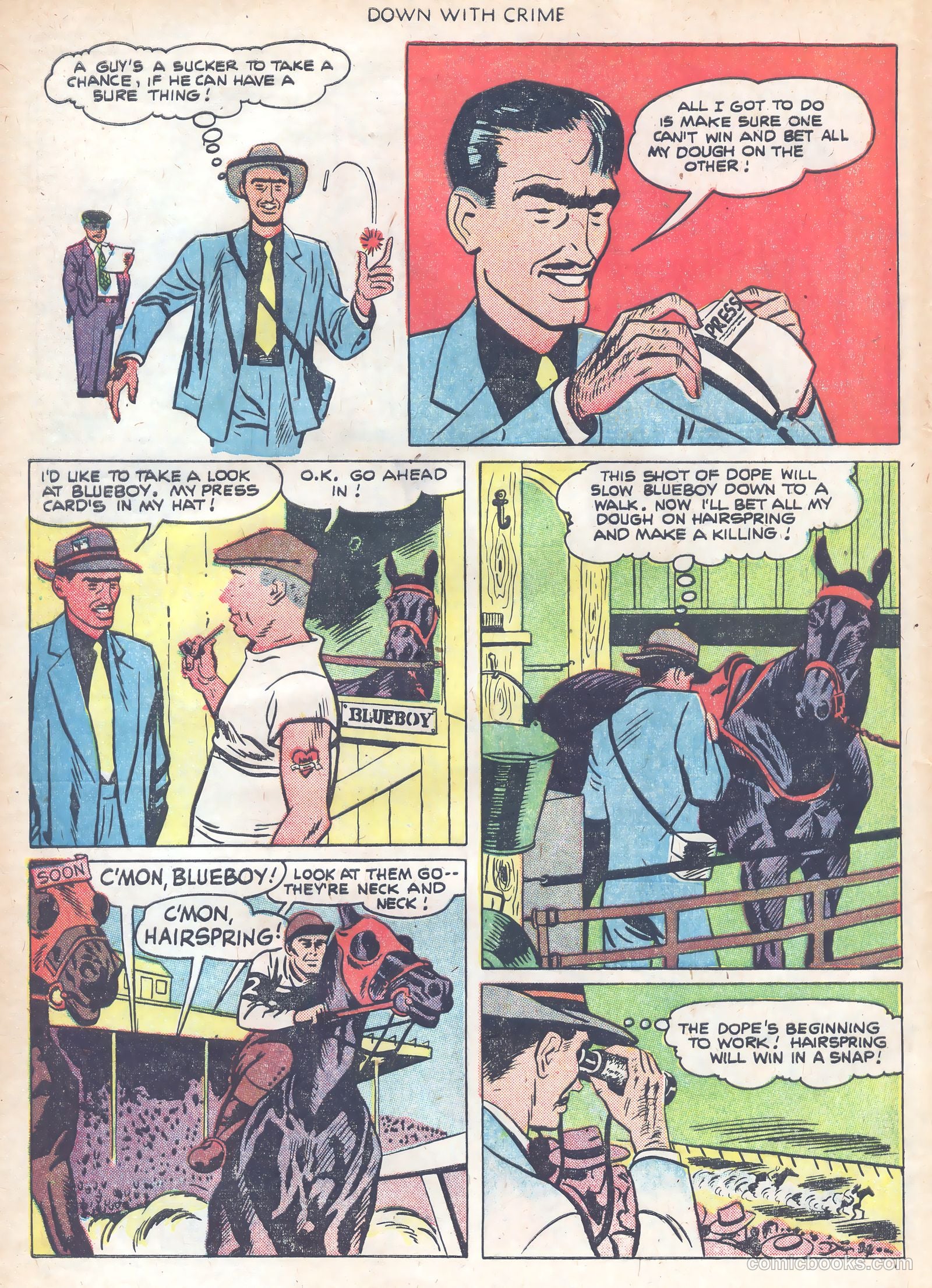 Down with Crime #1 — page 32 of 36