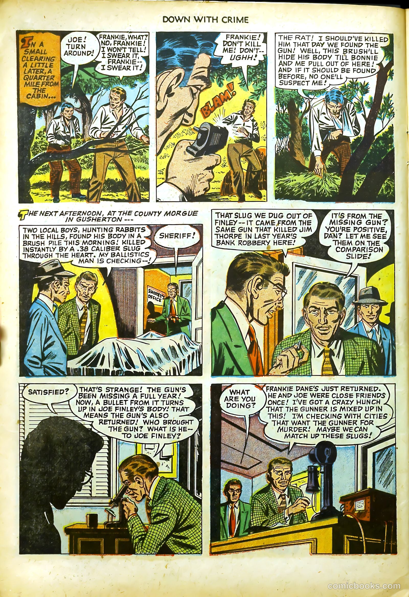 Down with Crime #3 — page 14 of 36