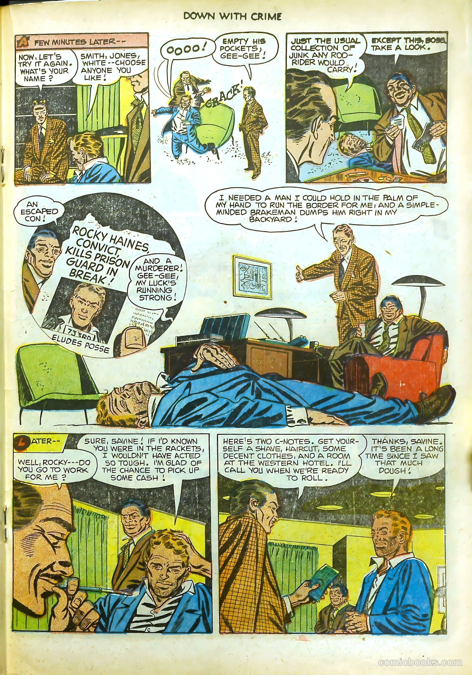 Down with Crime #3 — page 19 of 36