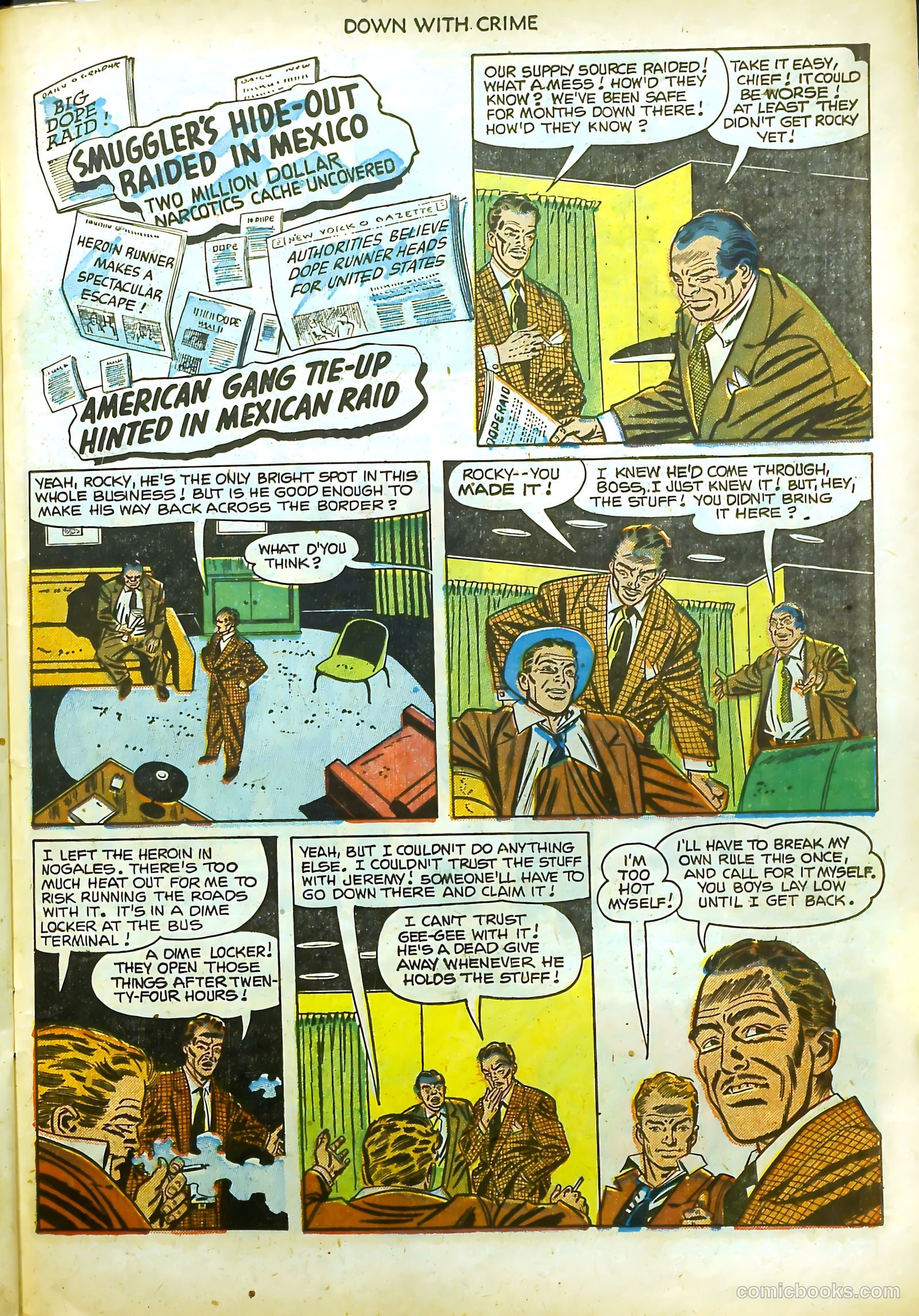 Down with Crime #3 — page 23 of 36