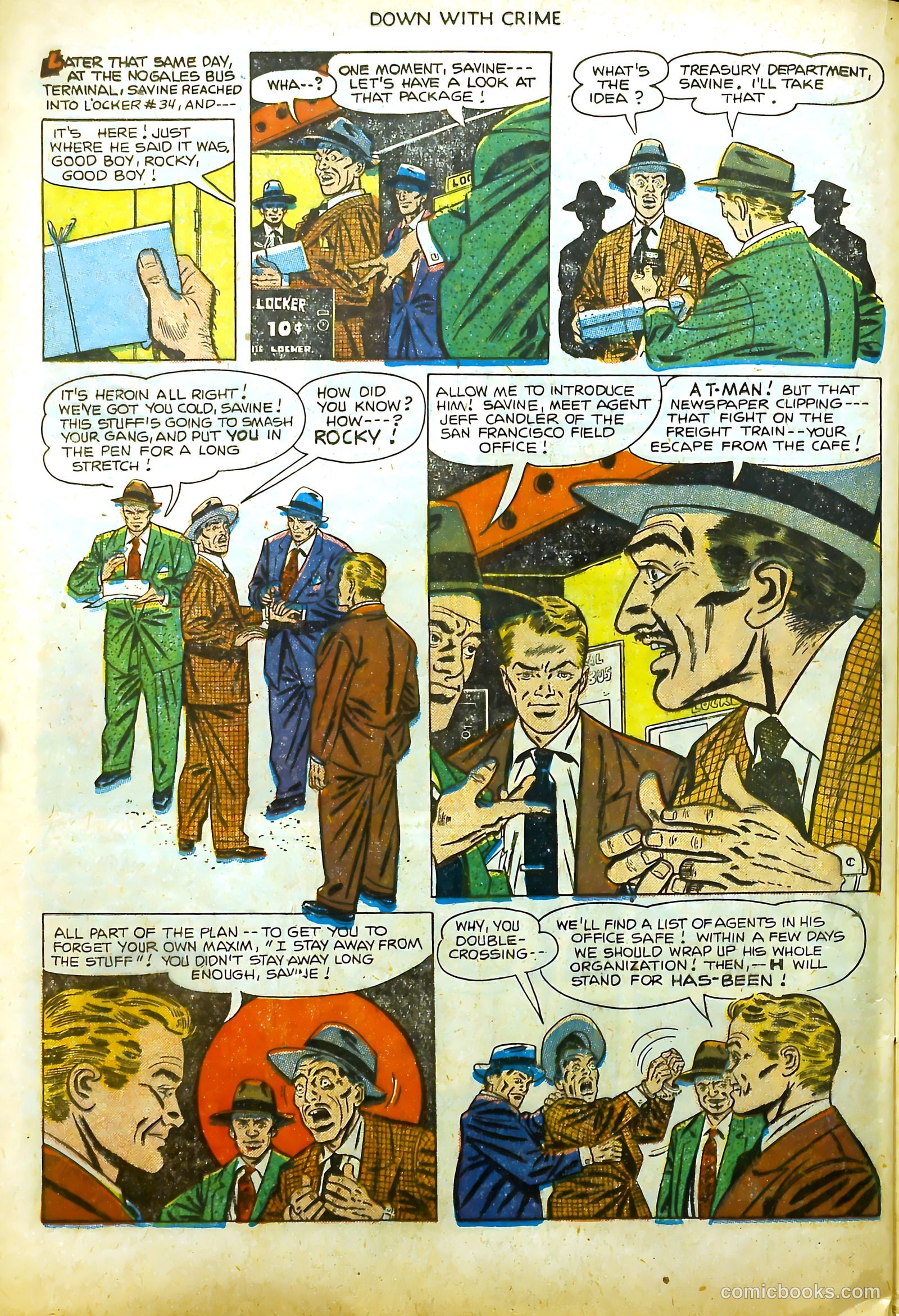 Down with Crime #3 — page 24 of 36