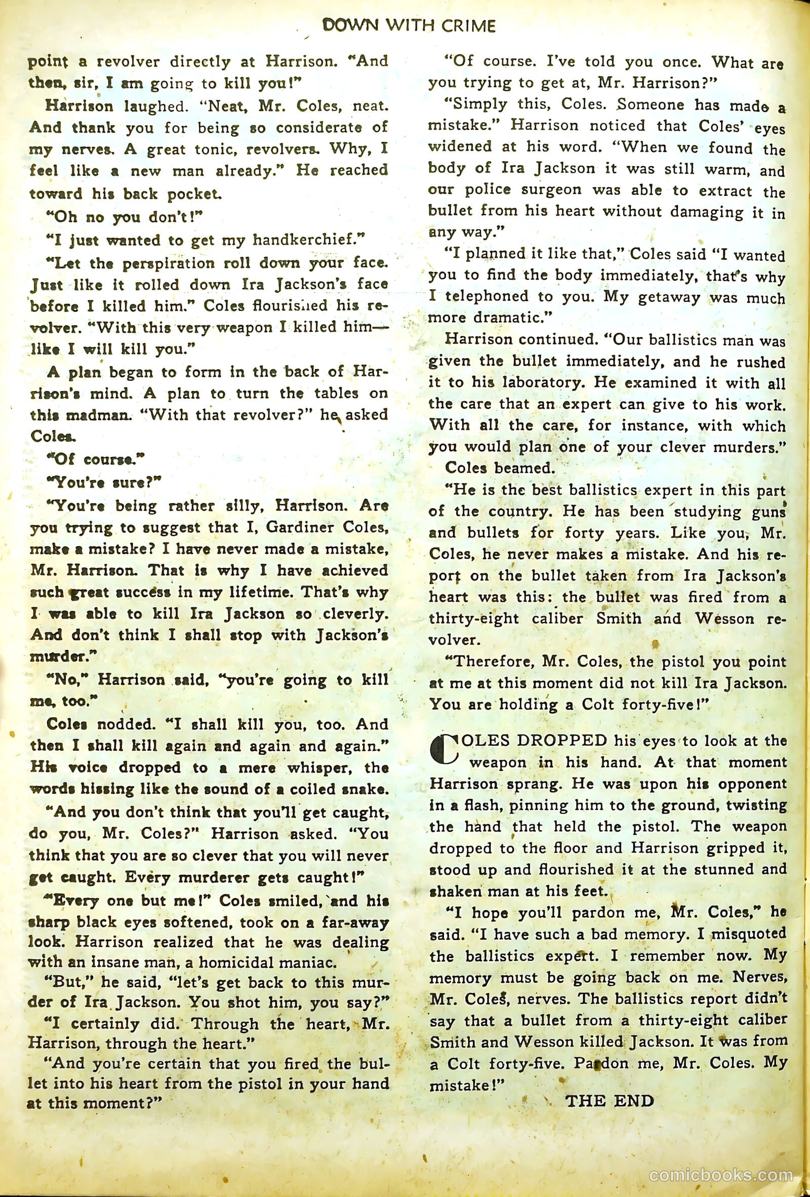 Down with Crime #3 — page 26 of 36