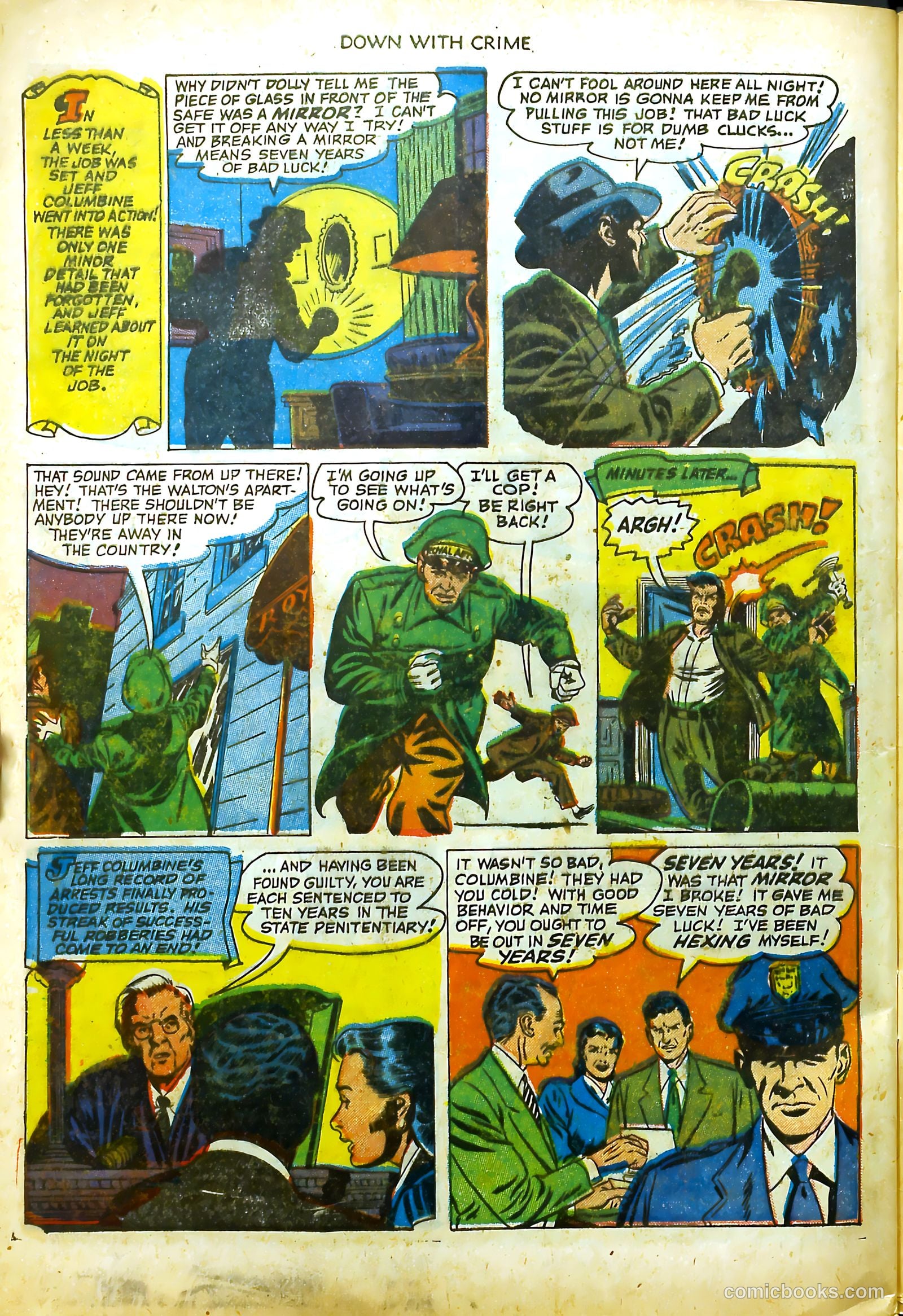 Down with Crime #3 — page 32 of 36