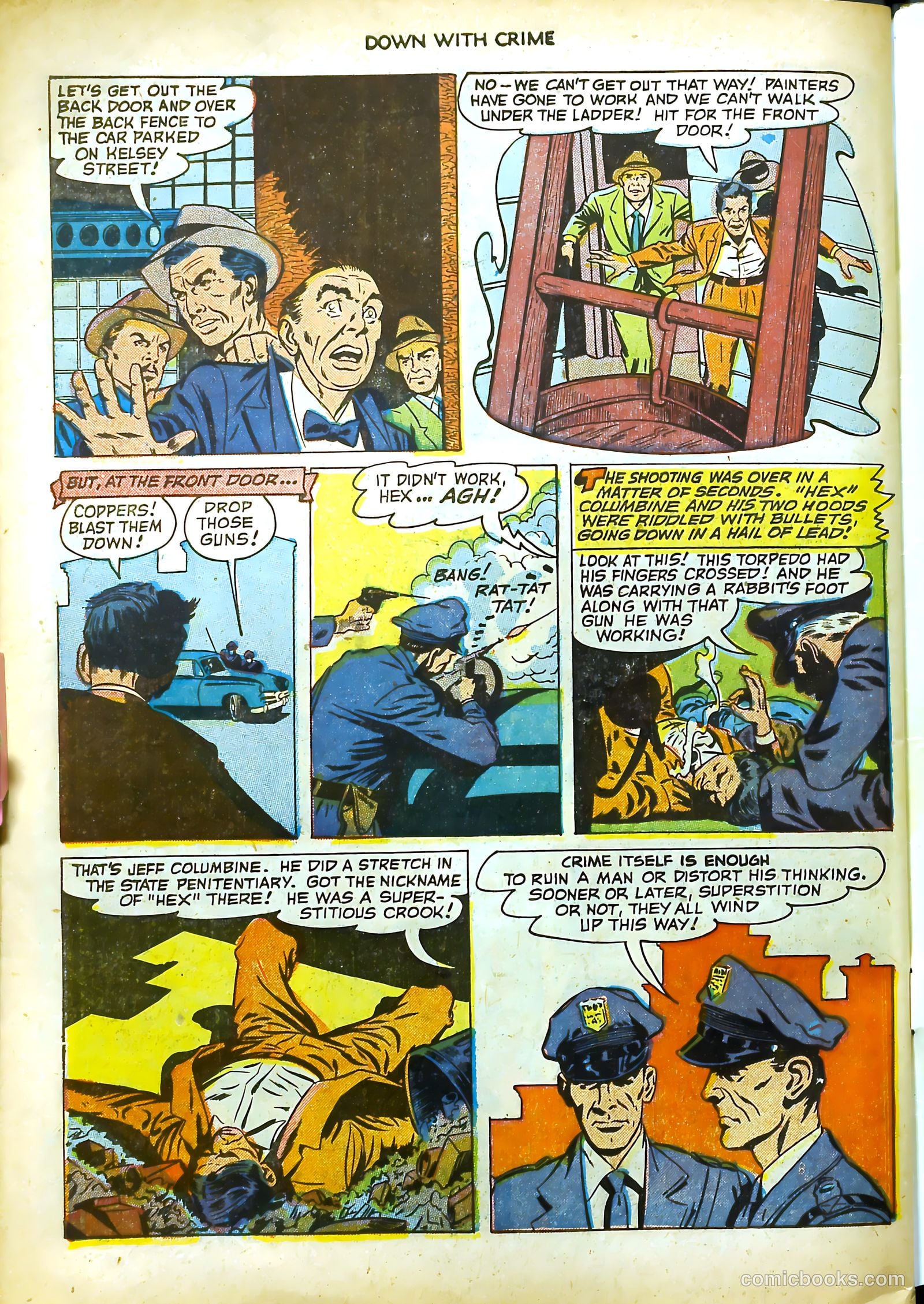 Down with Crime #3 — page 34 of 36