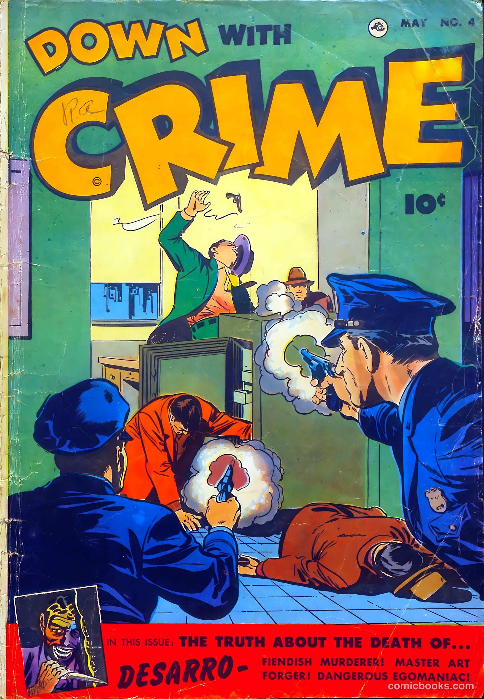 Down with Crime #4 — page 1 of 36