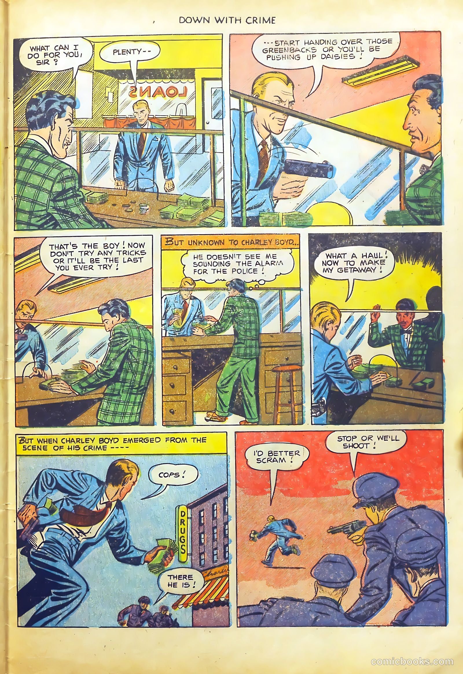 Down with Crime #4 — page 33 of 36