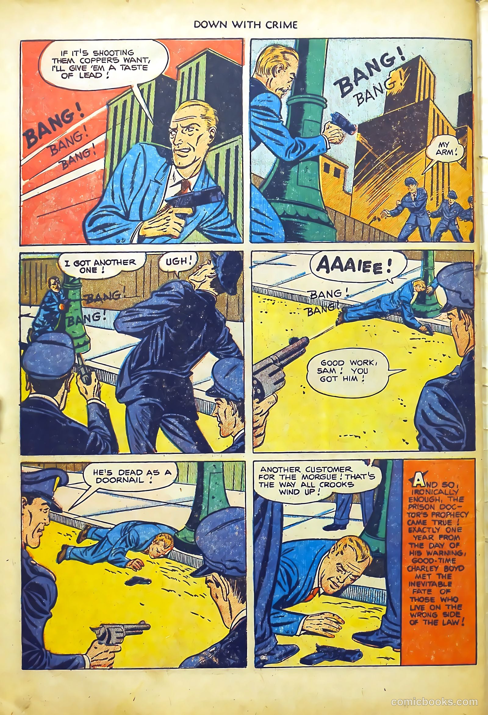 Down with Crime #4 — page 34 of 36