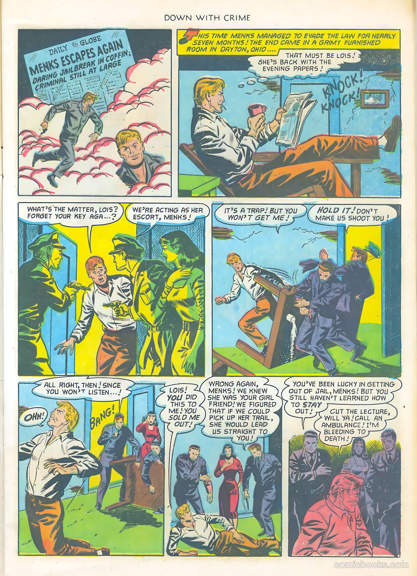 Down with Crime #5 — page 9 of 36