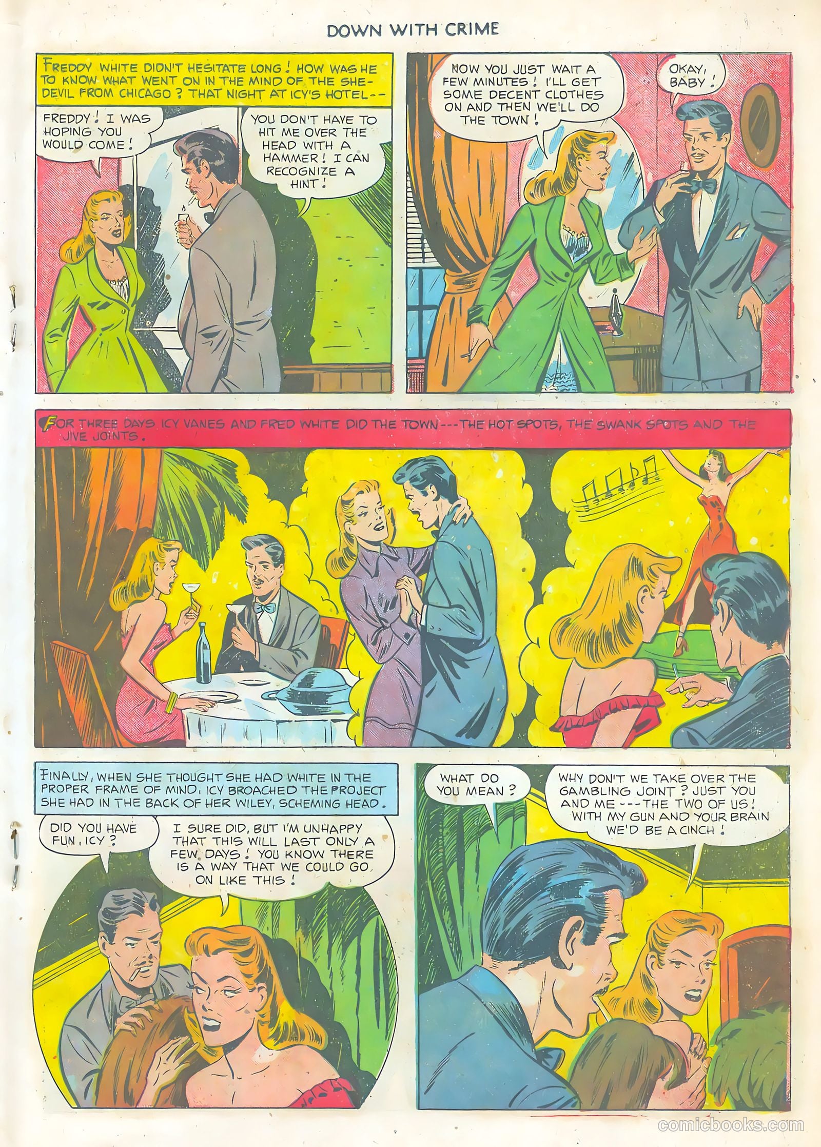 Down with Crime #5 — page 19 of 36
