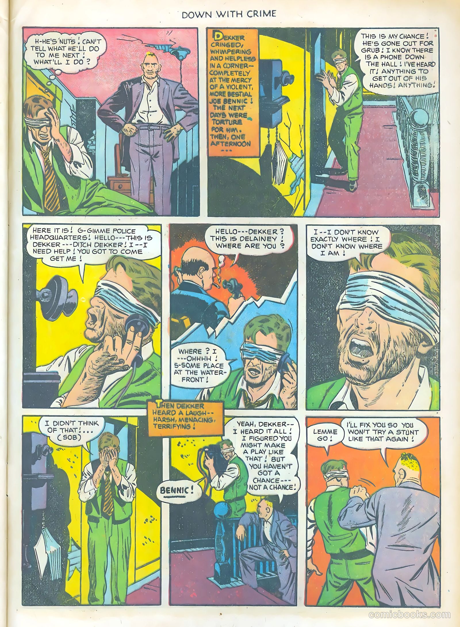 Down with Crime #5 — page 33 of 36