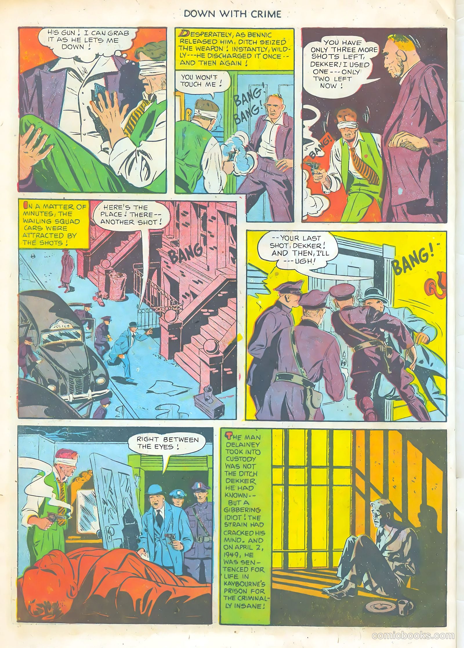 Down with Crime #5 — page 34 of 36