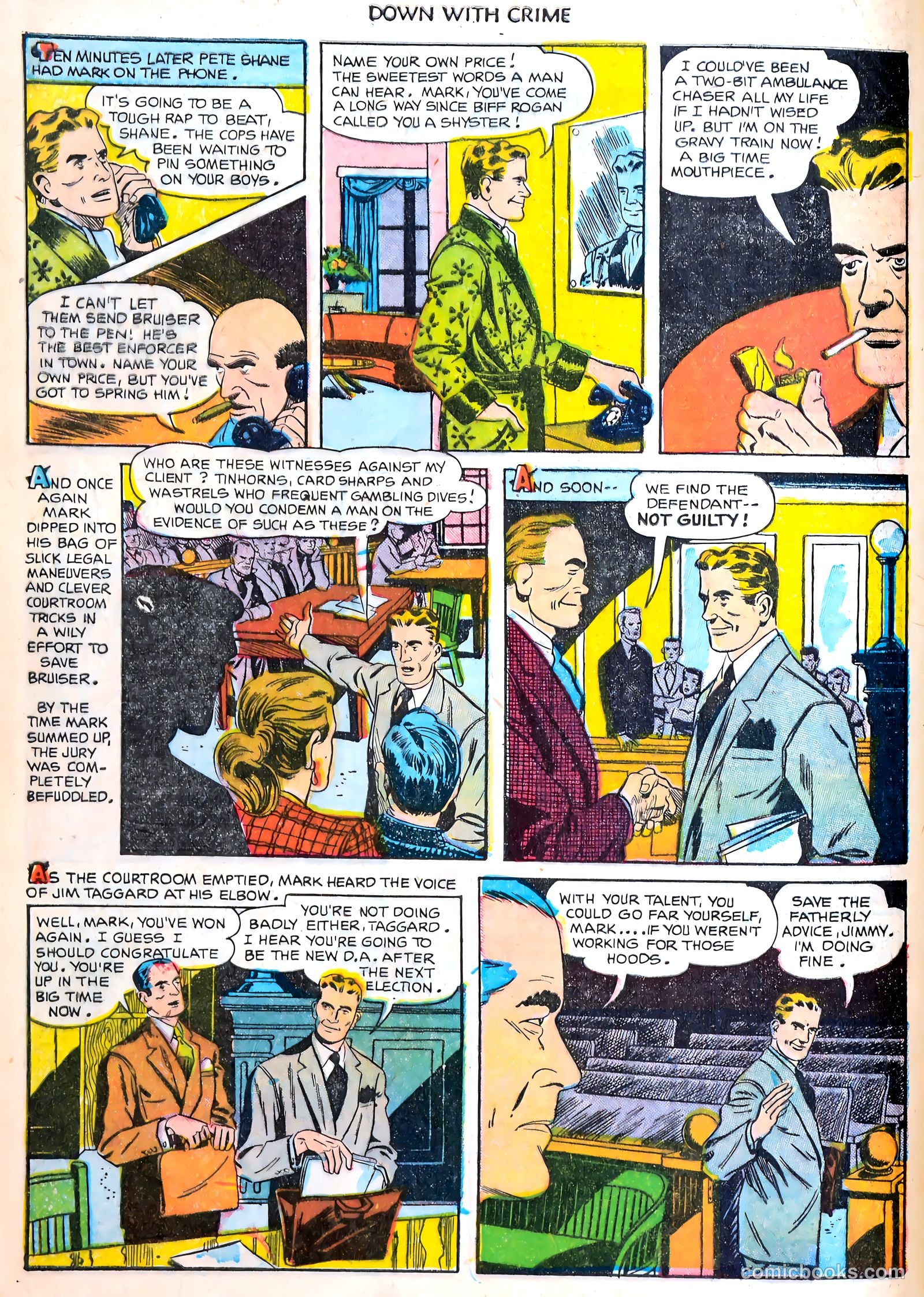 Down with Crime #6 — page 8 of 36