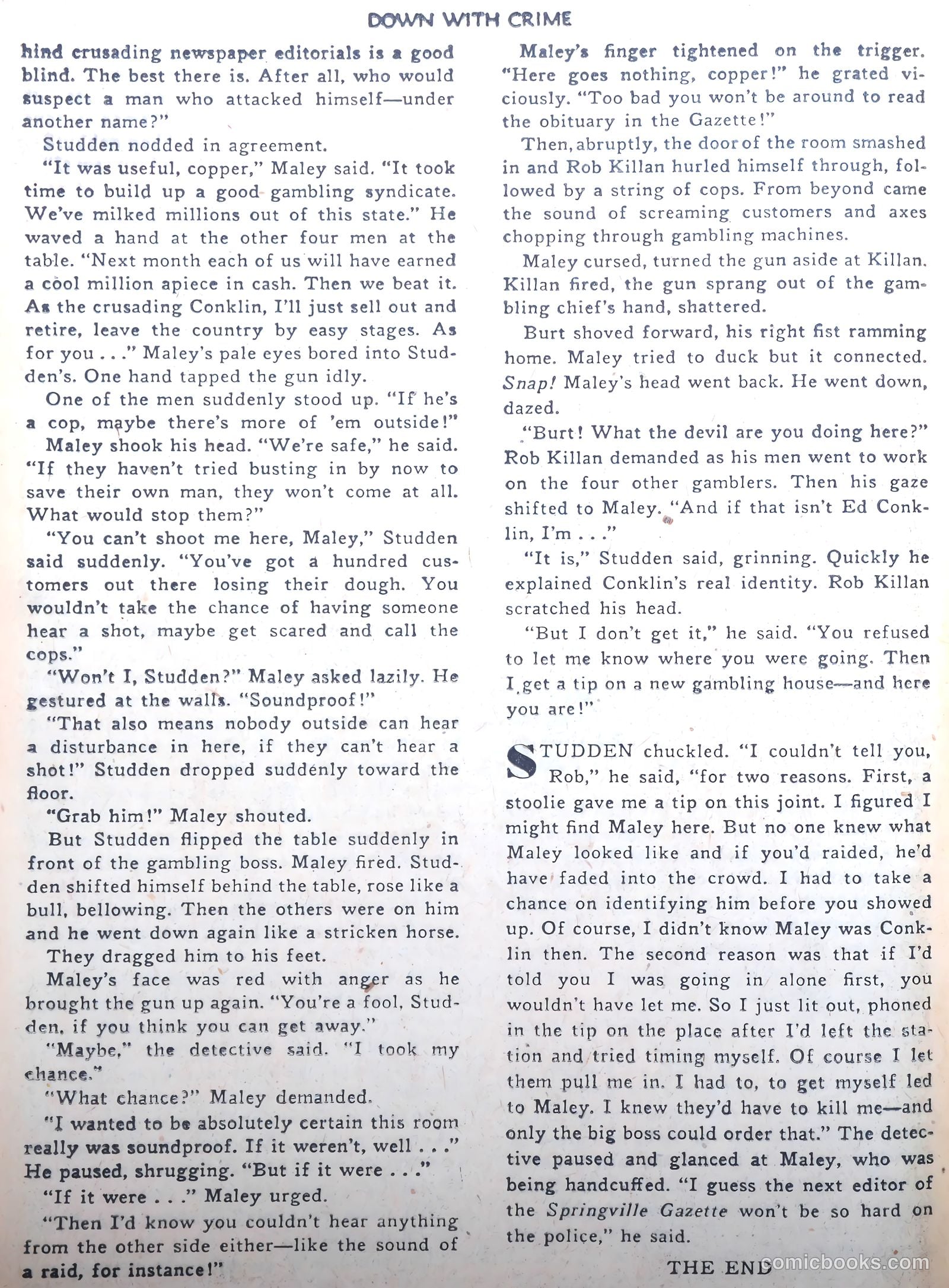 Down with Crime #6 — page 24 of 36