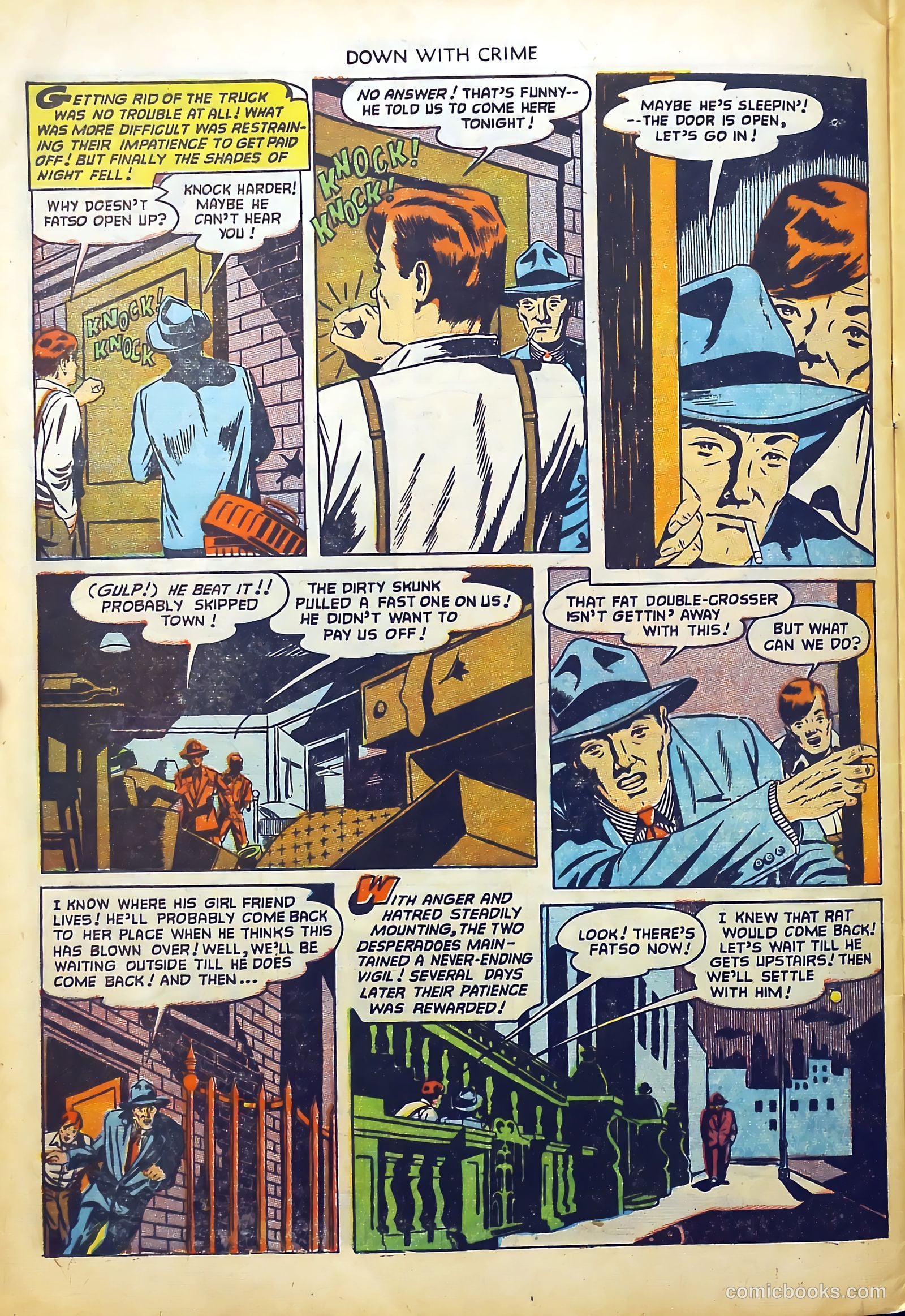 Down with Crime #7 — page 32 of 36