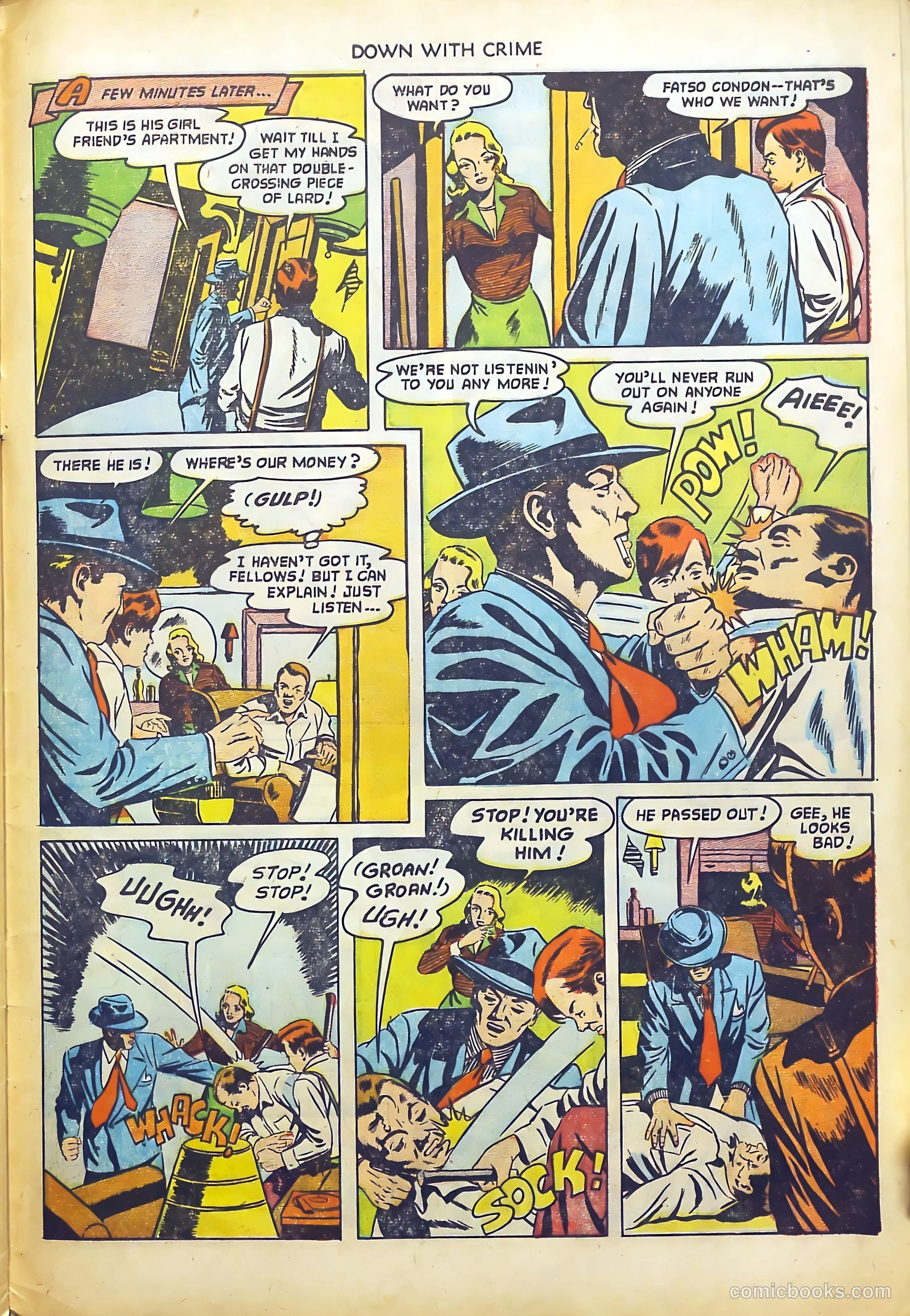 Down with Crime #7 — page 33 of 36