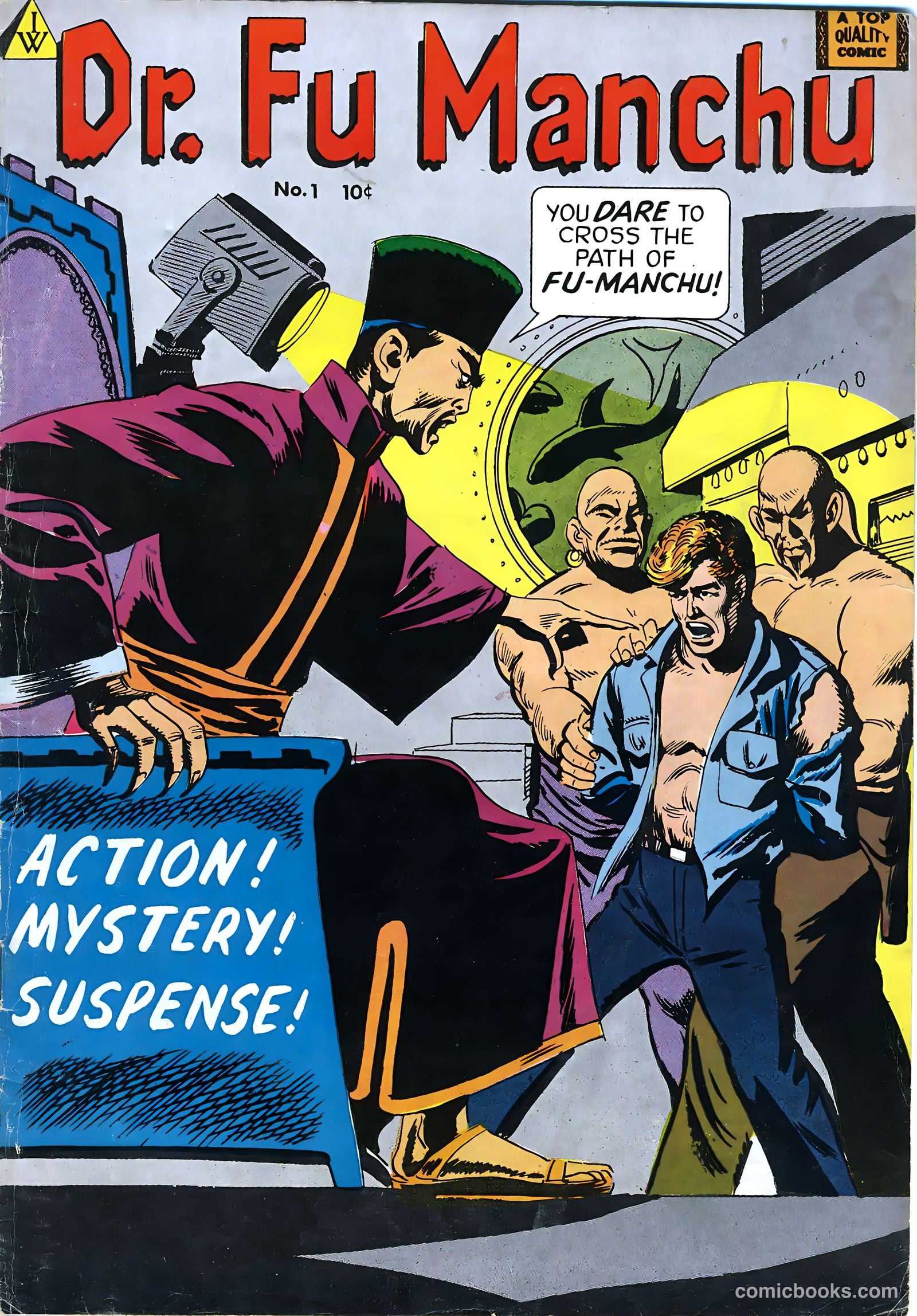 Dr. Fu Manchu #1 — page 1 of 36