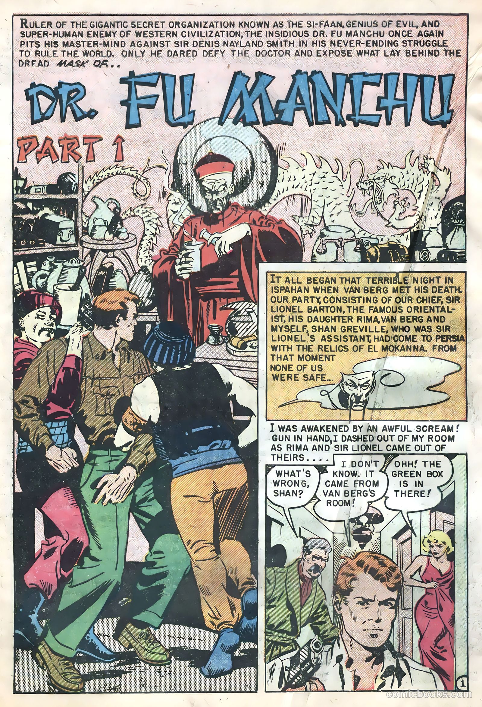 Dr. Fu Manchu #1 — page 3 of 36