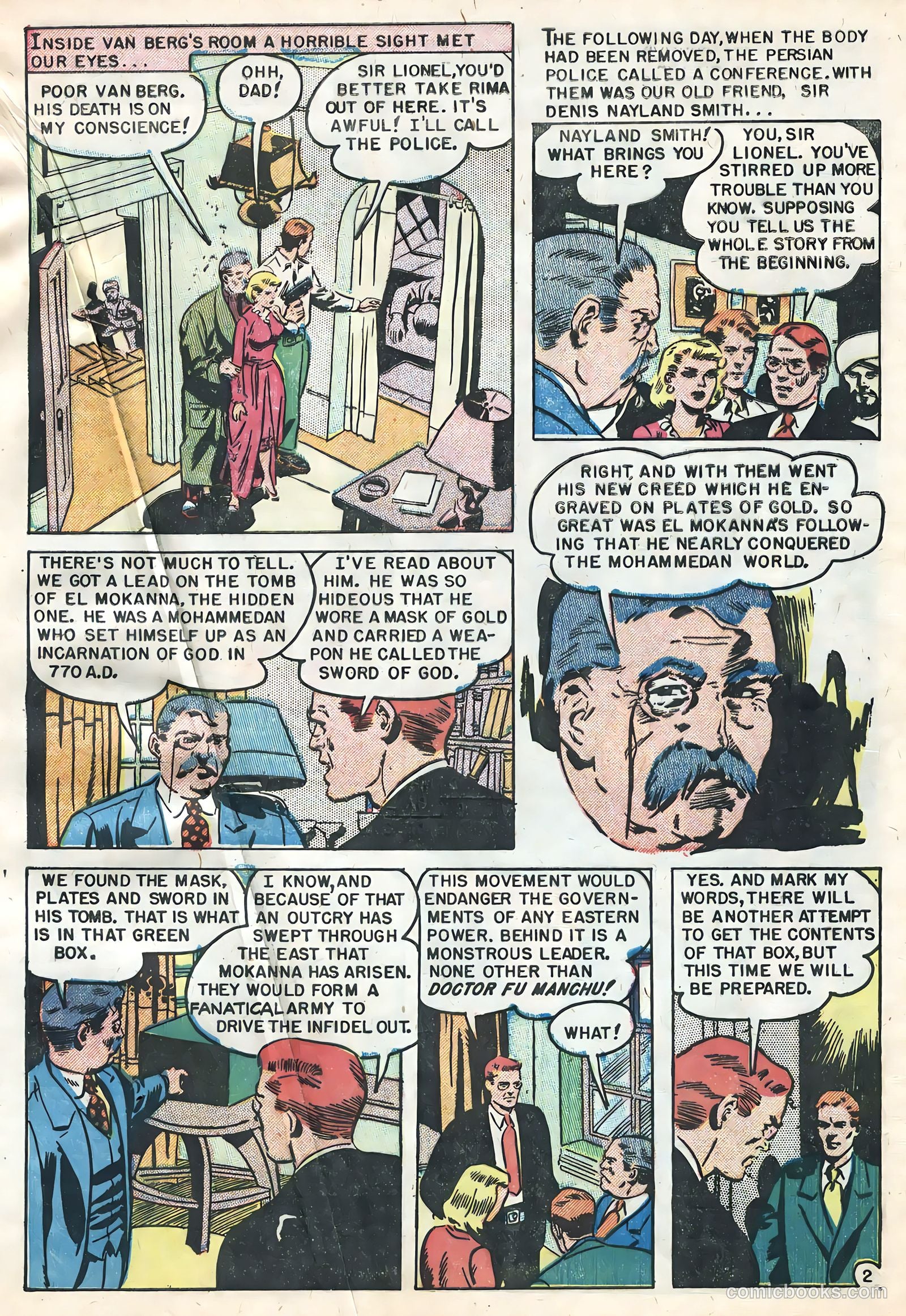 Dr. Fu Manchu #1 — page 4 of 36