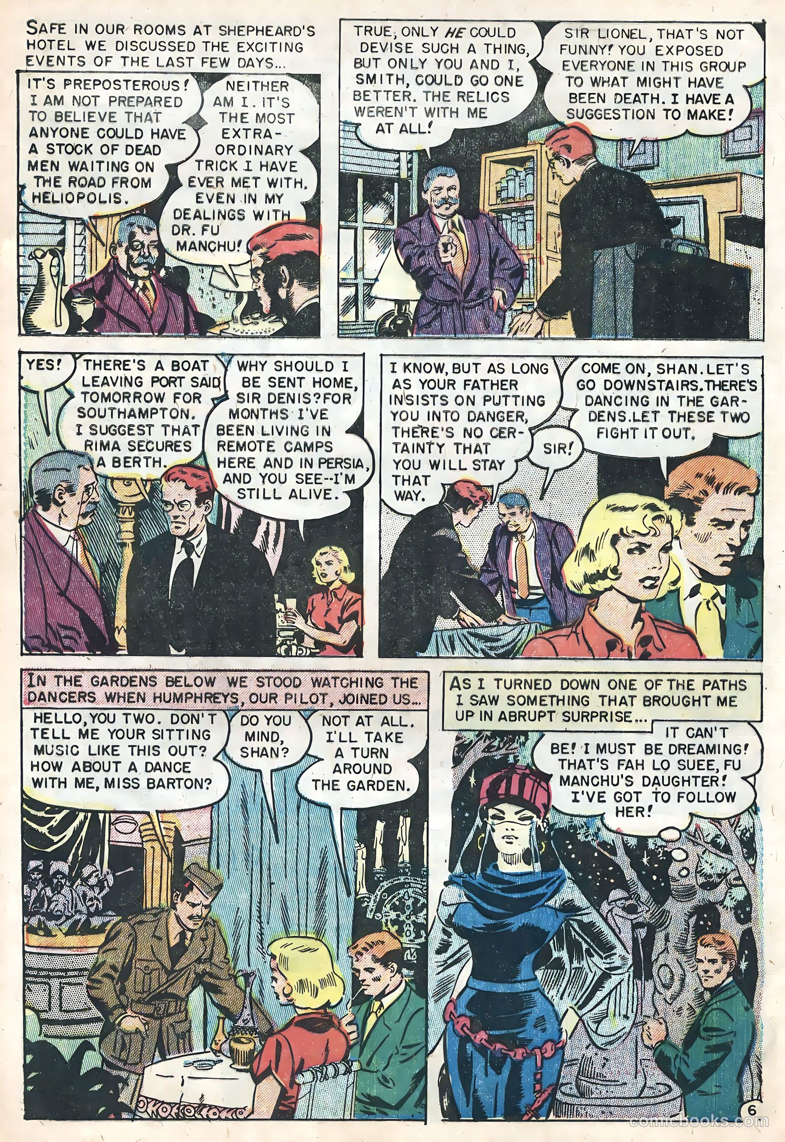 Dr. Fu Manchu #1 — page 8 of 36