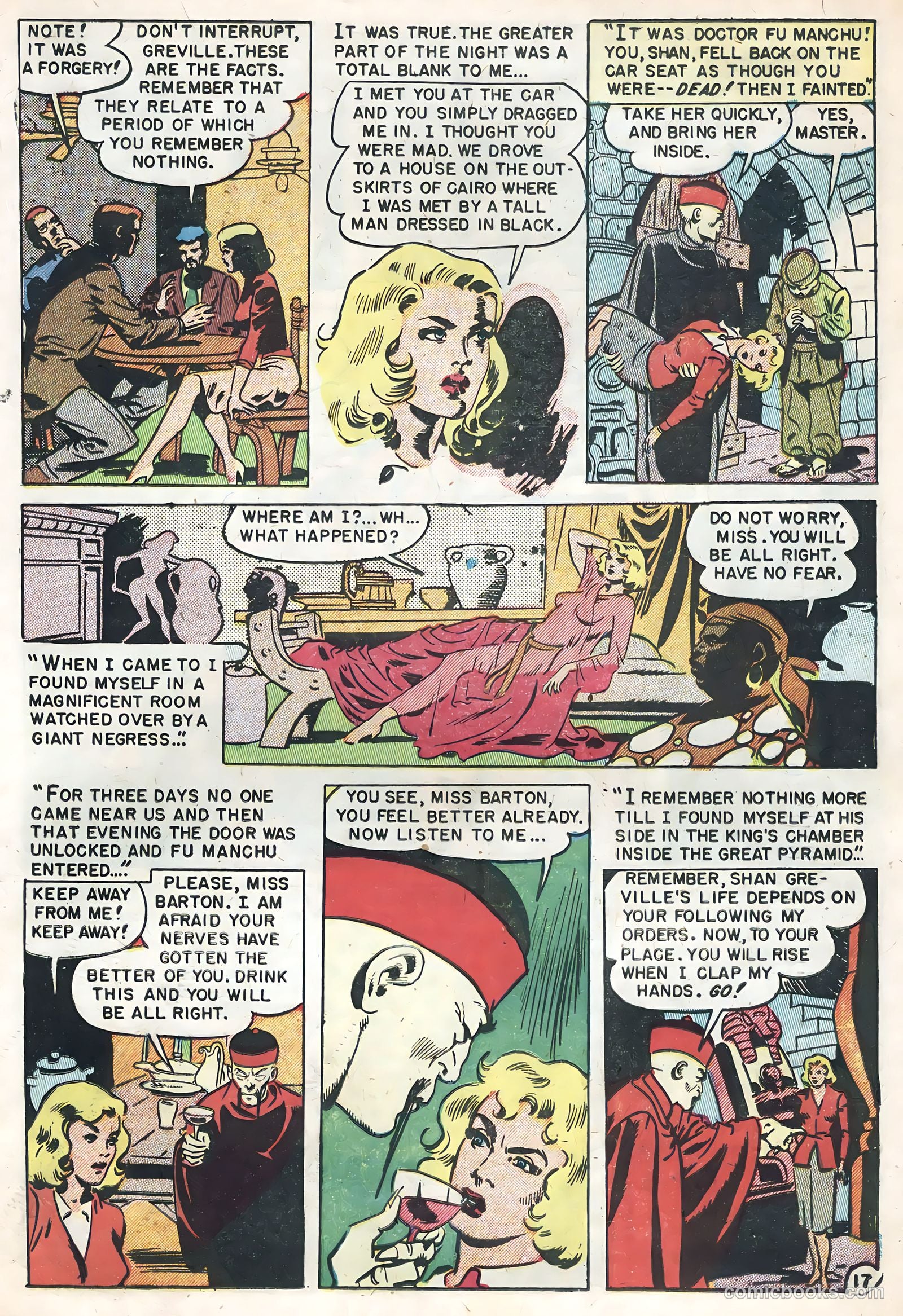 Dr. Fu Manchu #1 — page 19 of 36