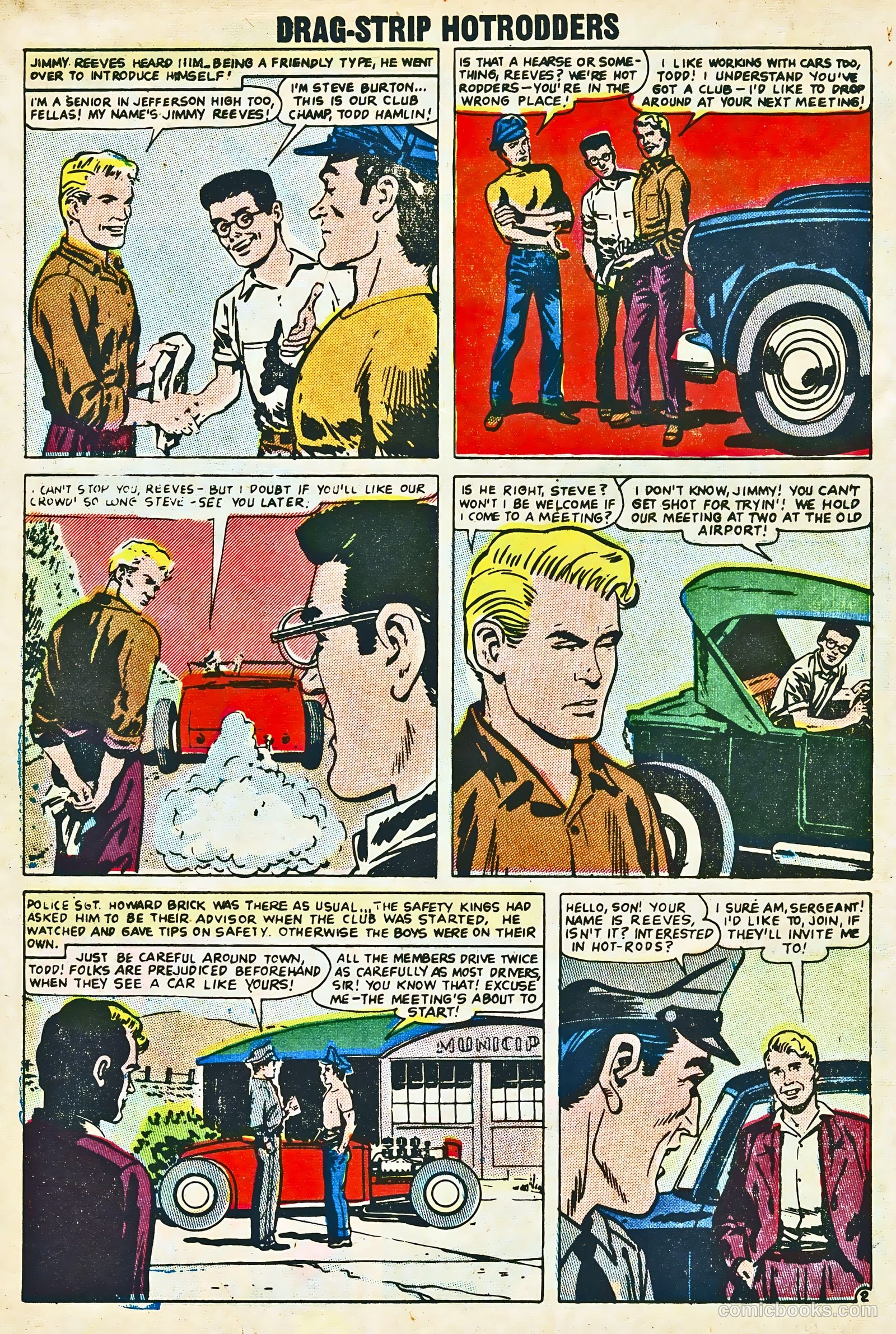 Dragstrip Hotrodders [Drag-Strip Hotrodders] #1 — page 10 of 37