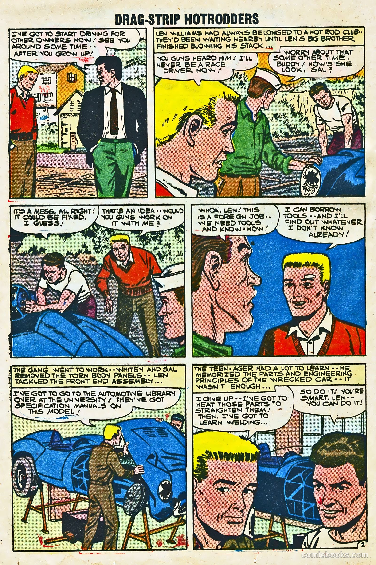 Dragstrip Hotrodders [Drag-Strip Hotrodders] #1 — page 24 of 37