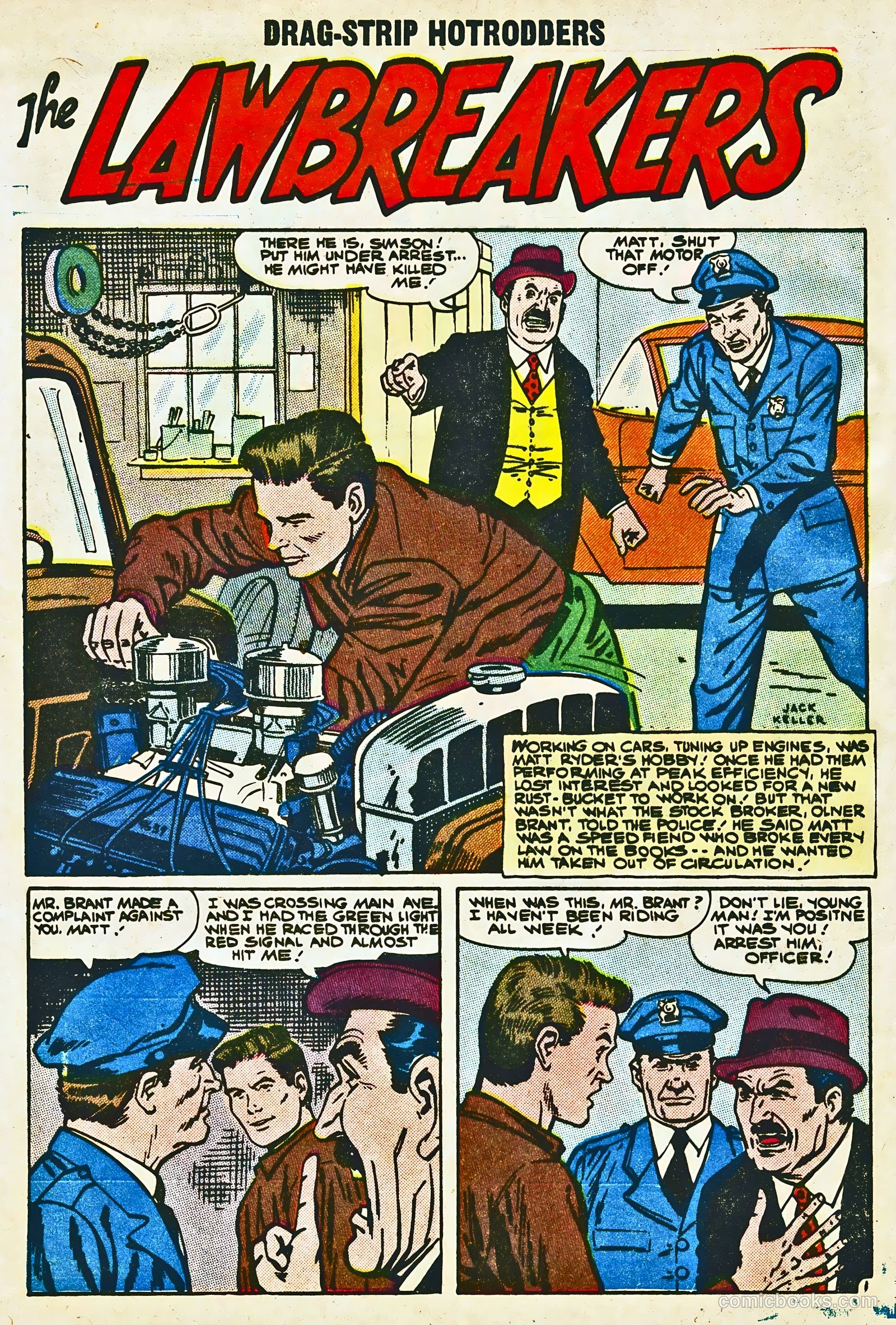Dragstrip Hotrodders [Drag-Strip Hotrodders] #1 — page 28 of 37