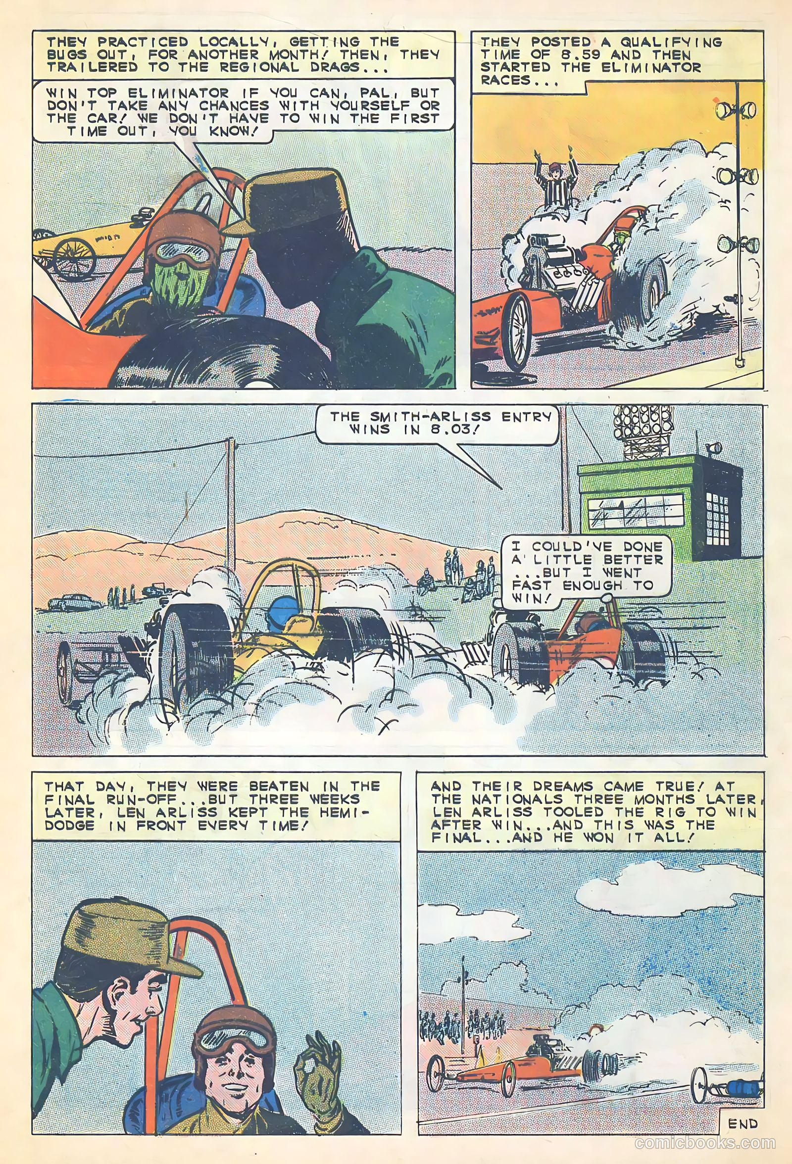 Dragstrip Hotrodders [Drag-Strip Hotrodders] #10 — page 32 of 36