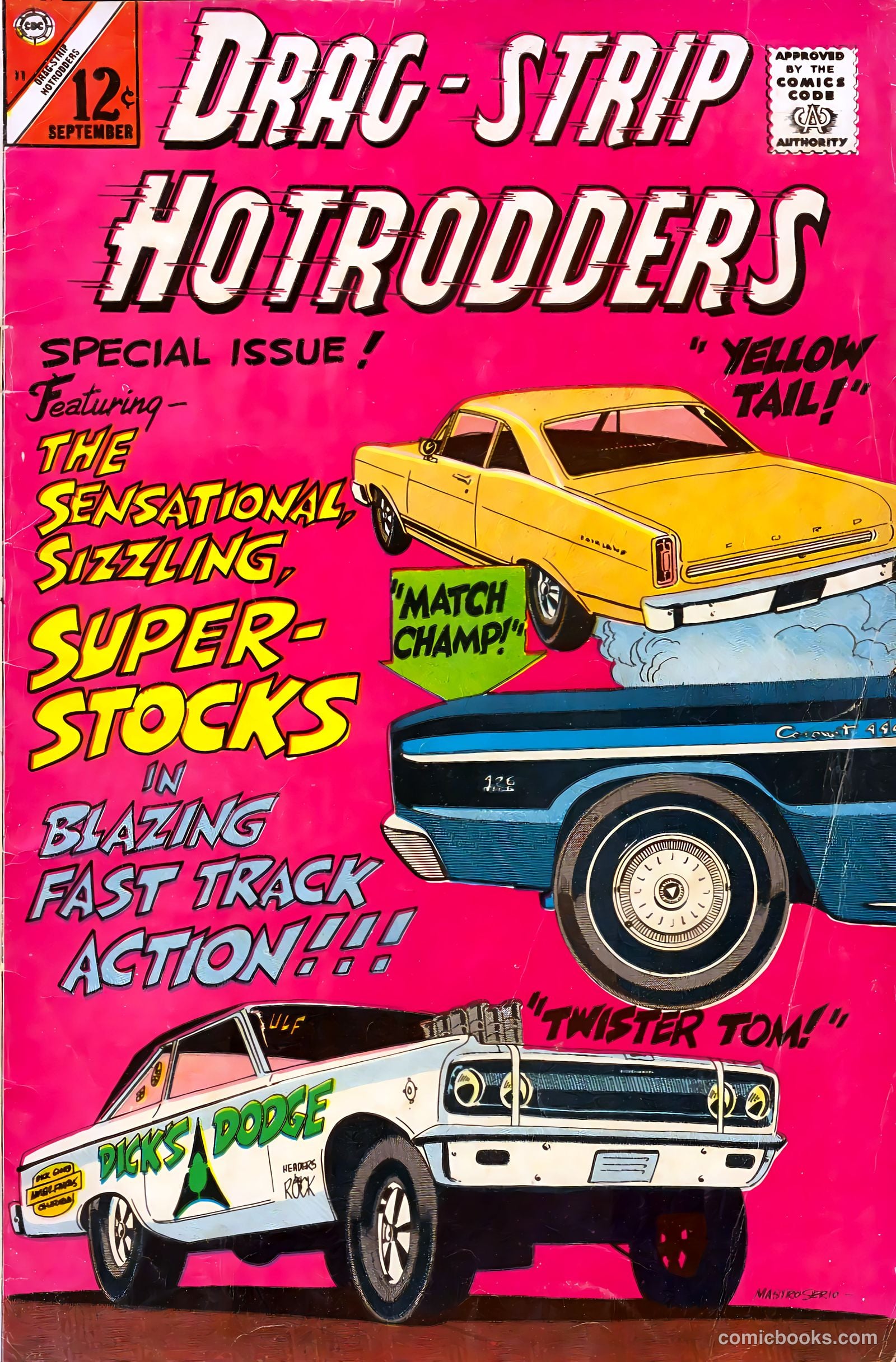 Dragstrip Hotrodders [Drag-Strip Hotrodders] #11 — page 1 of 36
