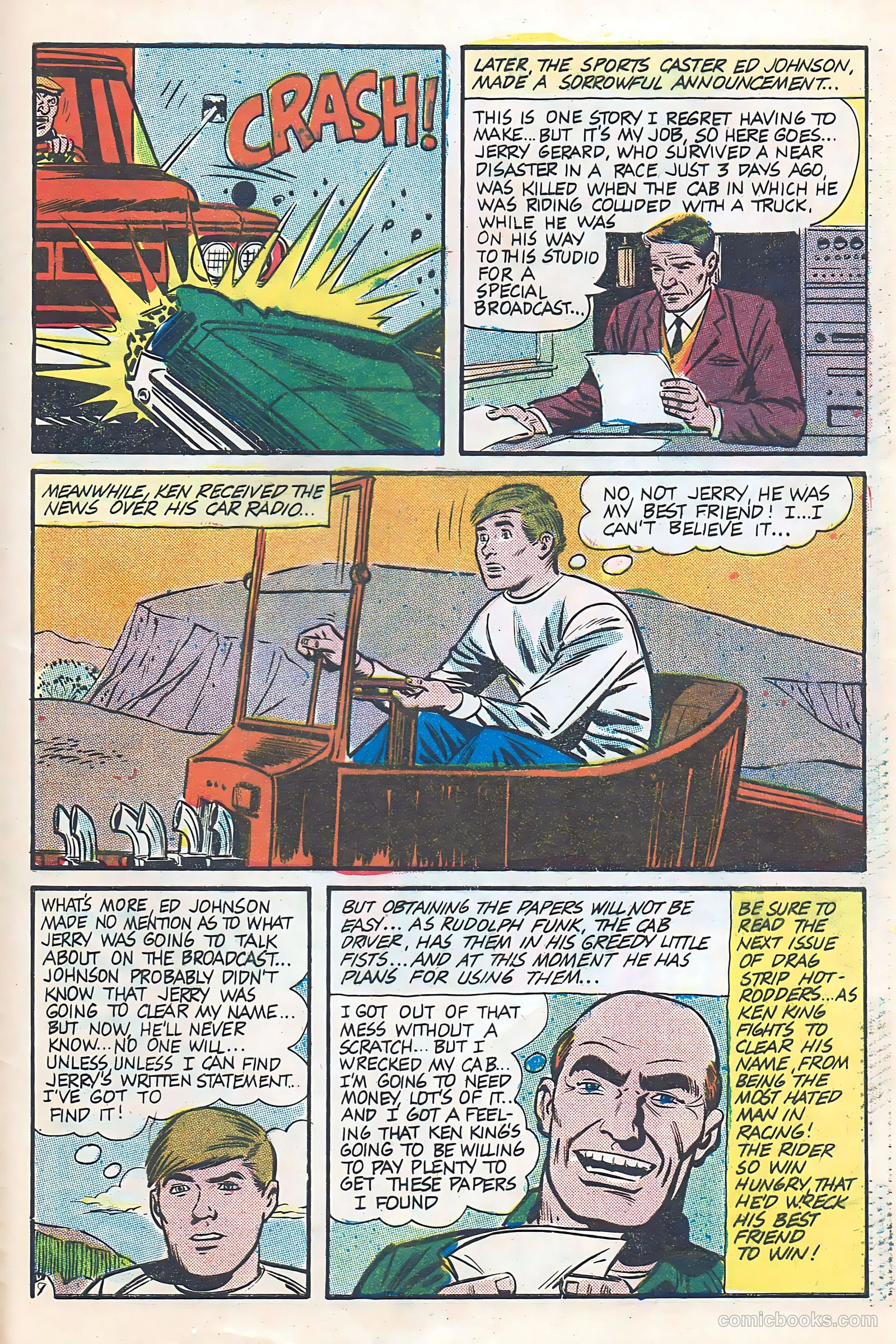 Dragstrip Hotrodders [Drag-Strip Hotrodders] #12 — page 33 of 36