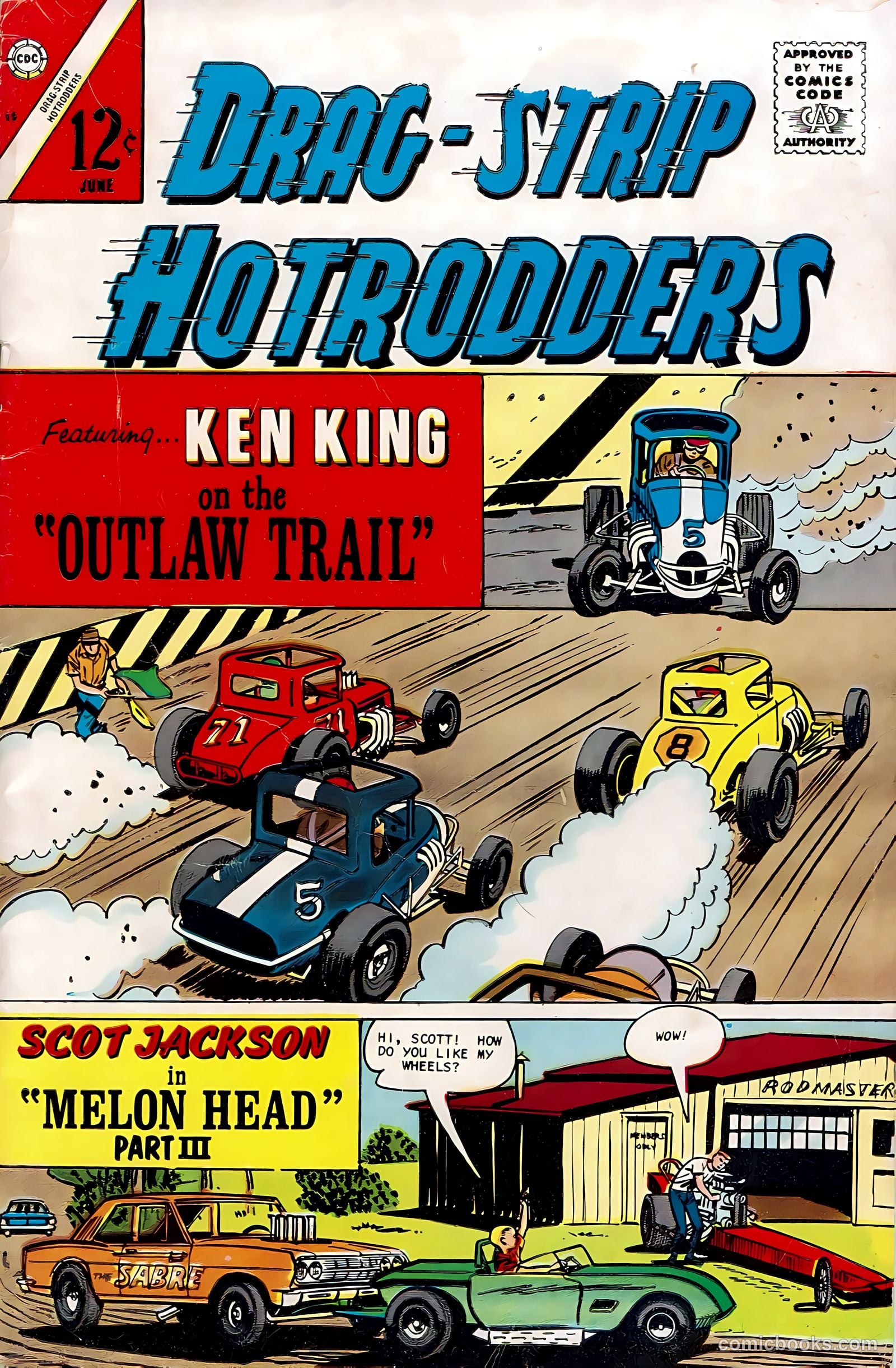 Dragstrip Hotrodders [Drag-Strip Hotrodders] #15 — page 1 of 36