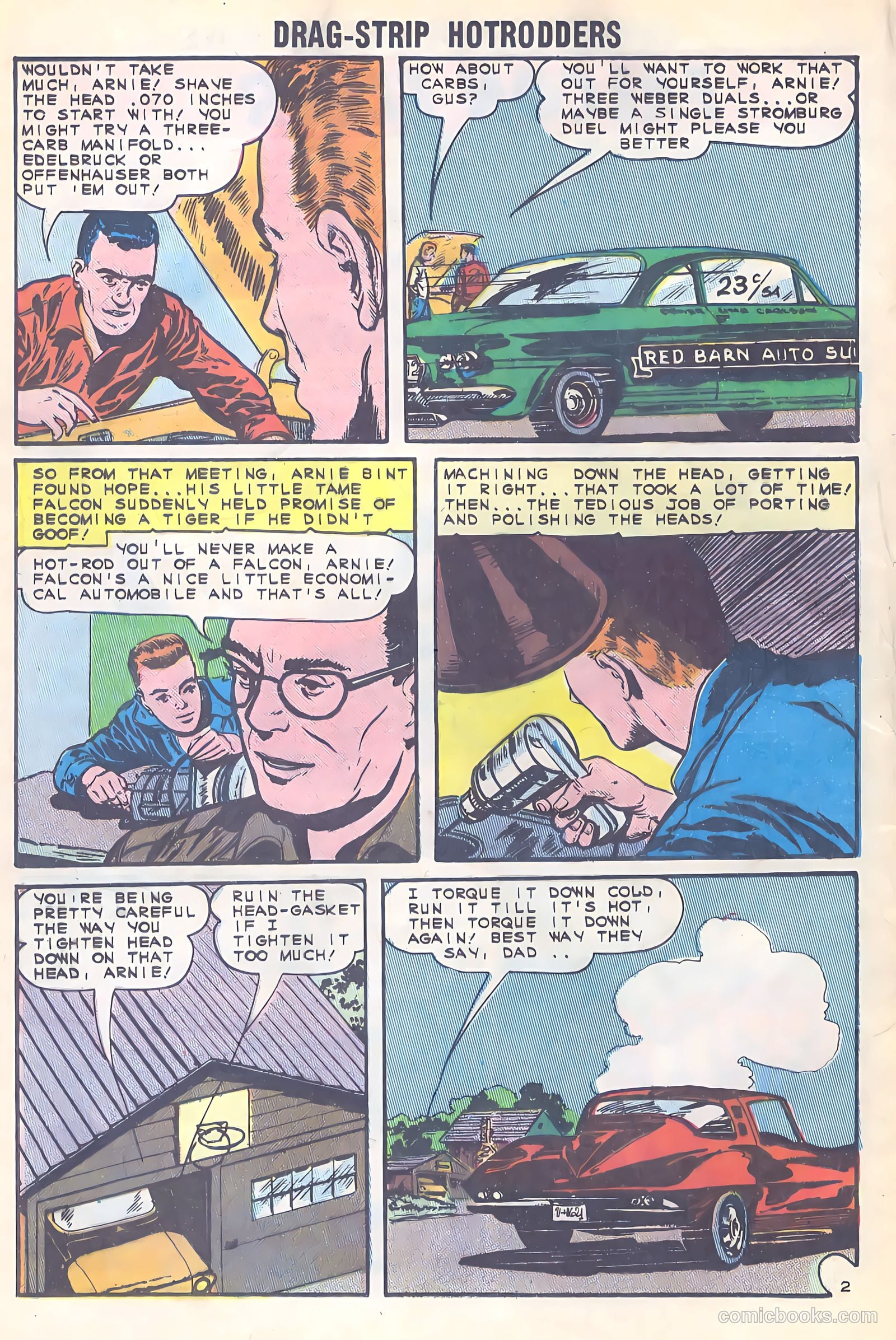 Dragstrip Hotrodders [Drag-Strip Hotrodders] #2 — page 12 of 36