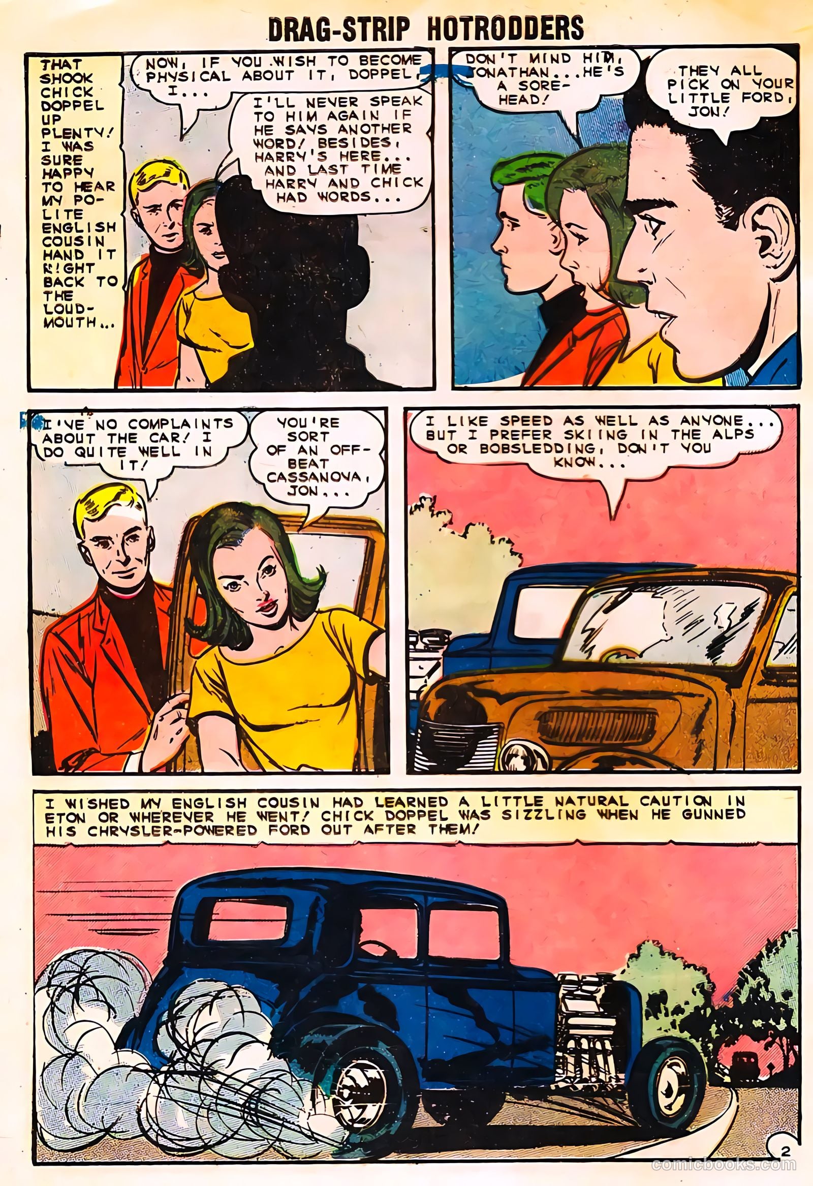 Dragstrip Hotrodders [Drag-Strip Hotrodders] #3 — page 3 of 25
