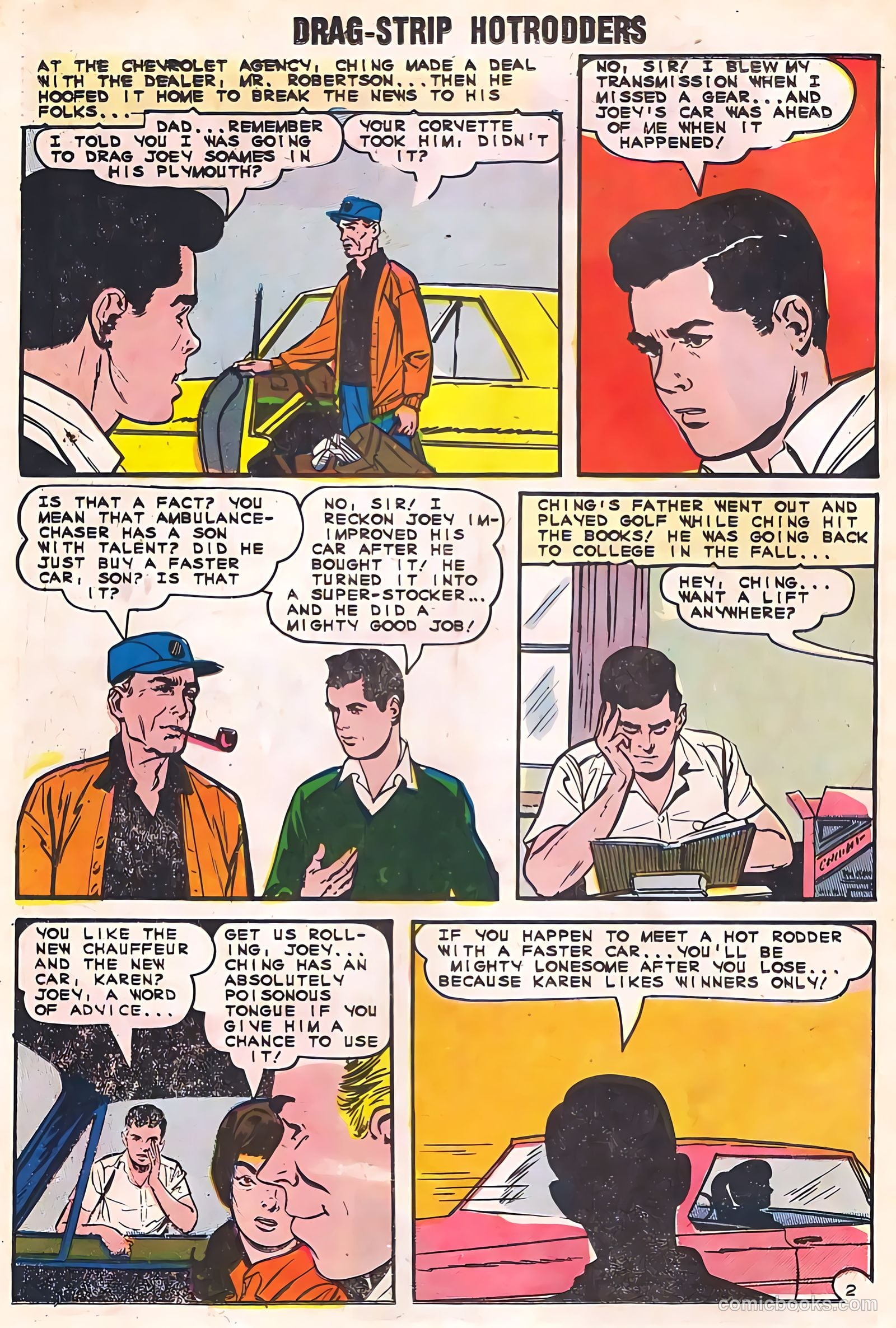 Dragstrip Hotrodders [Drag-Strip Hotrodders] #3 — page 9 of 25
