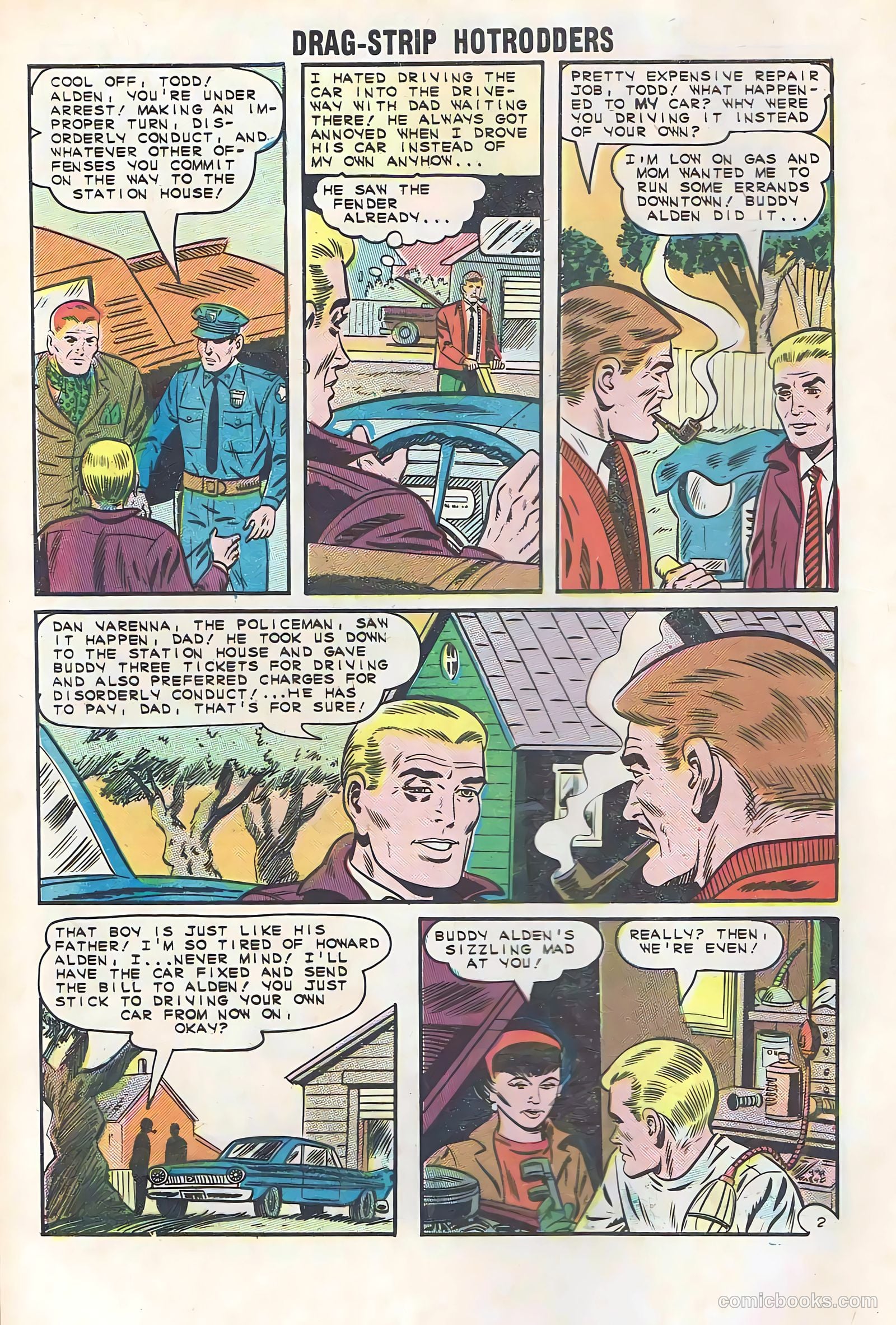 Dragstrip Hotrodders [Drag-Strip Hotrodders] #4 — page 4 of 36