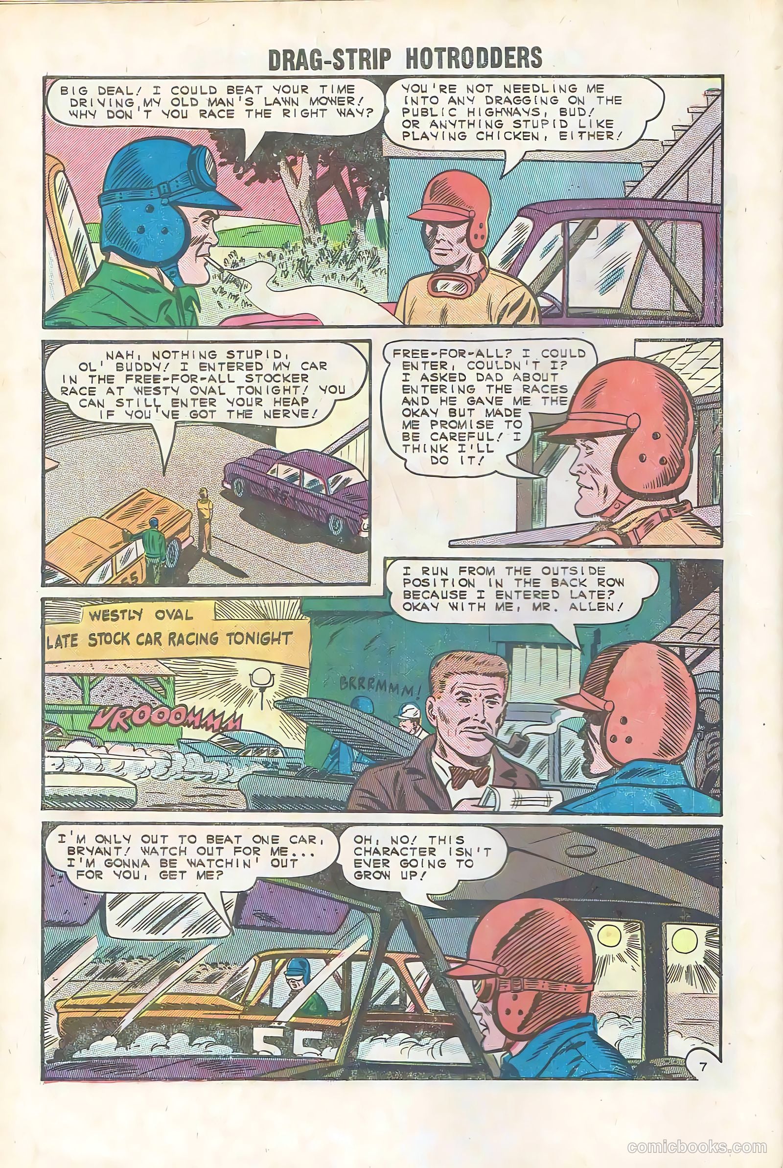 Dragstrip Hotrodders [Drag-Strip Hotrodders] #4 — page 10 of 36