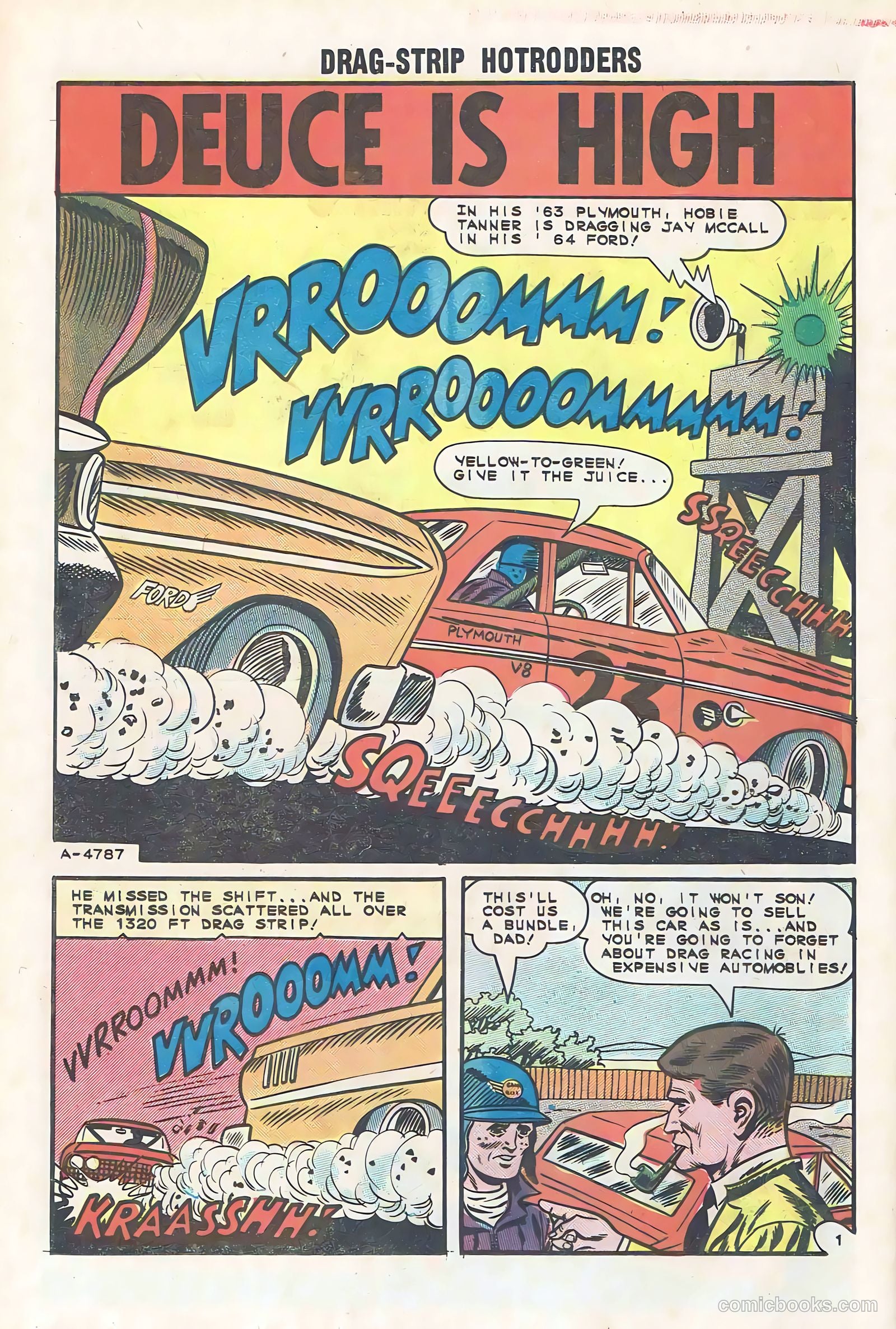 Dragstrip Hotrodders [Drag-Strip Hotrodders] #4 — page 16 of 36