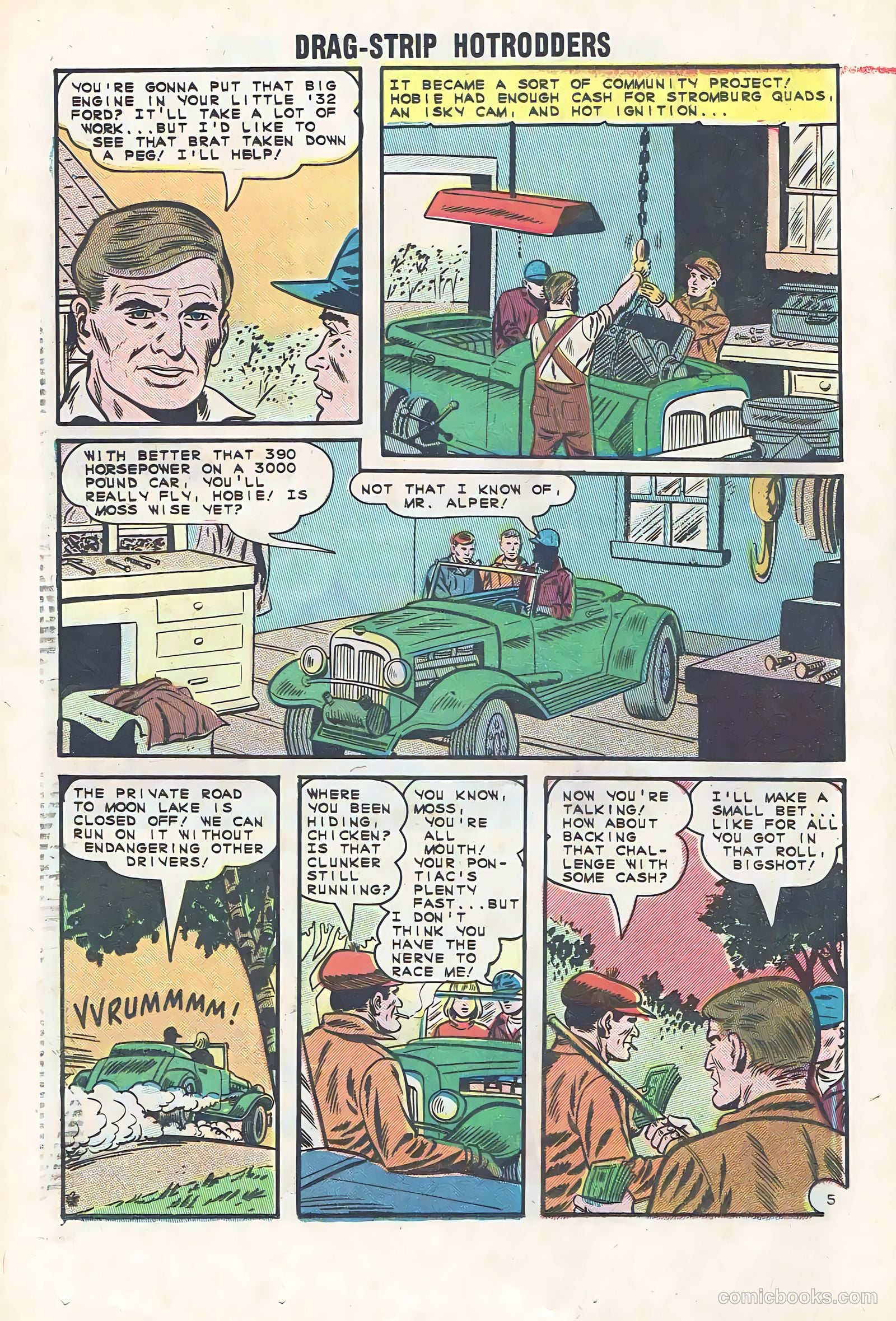 Dragstrip Hotrodders [Drag-Strip Hotrodders] #4 — page 20 of 36