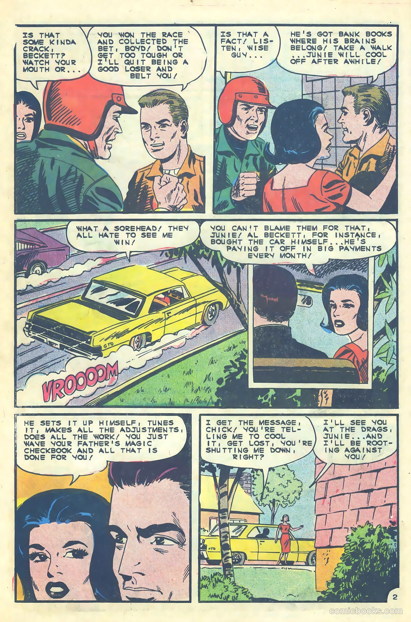 Dragstrip Hotrodders [Drag-Strip Hotrodders] #8 — page 4 of 36